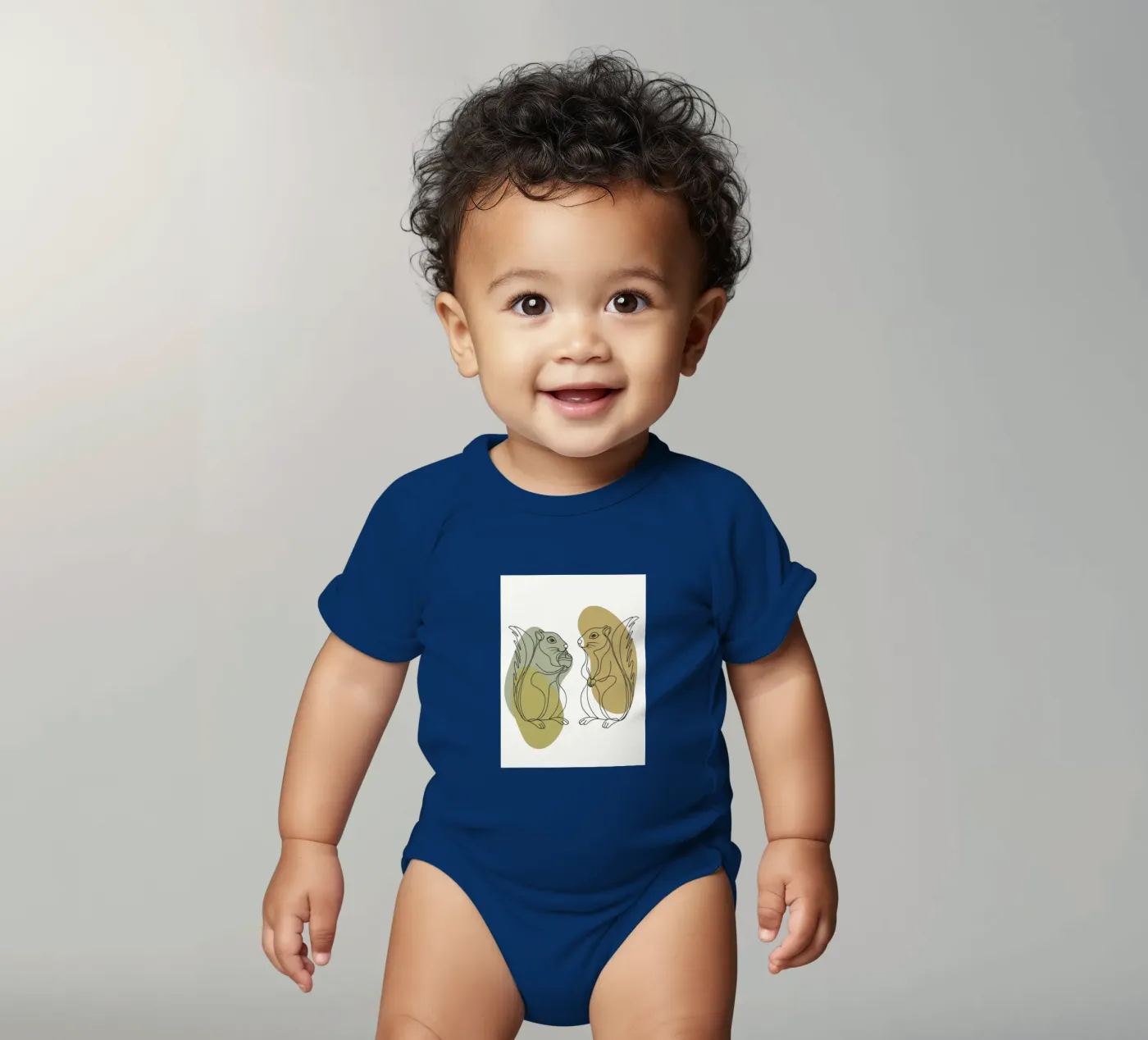 Deux écureuils body bébé de RELAXING TOUCH