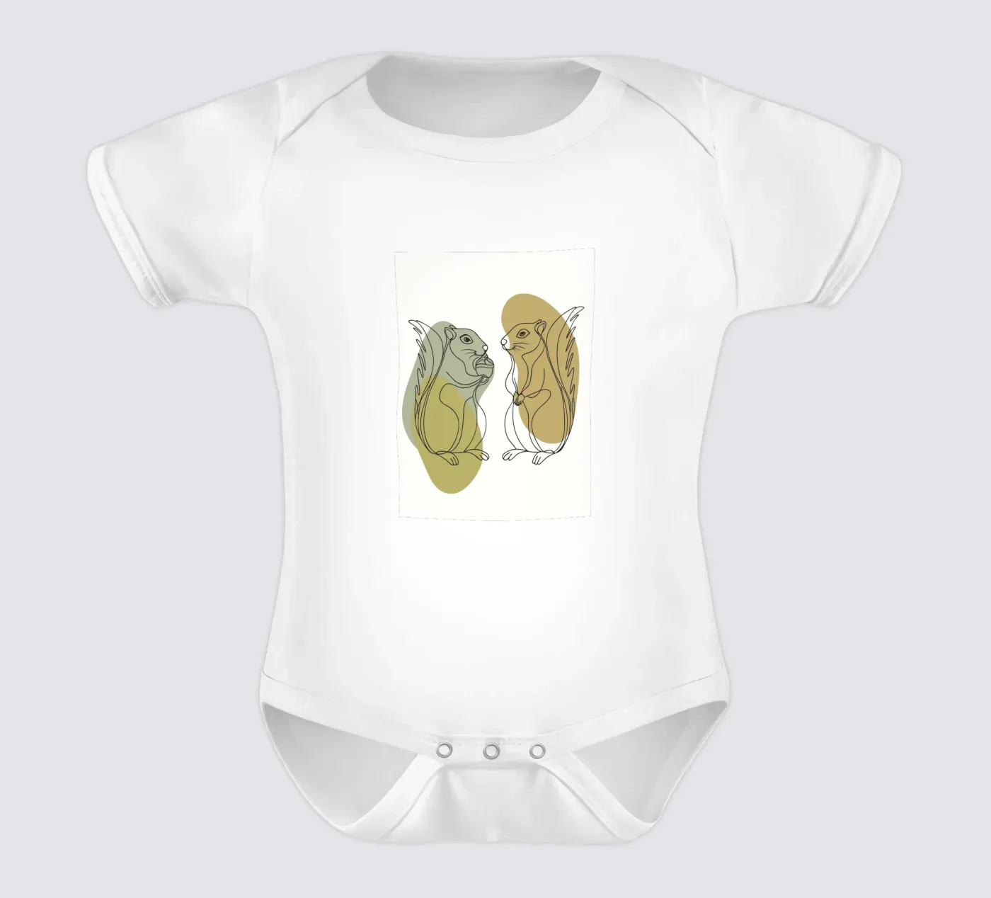 Deux écureuils body bébé de RELAXING TOUCH