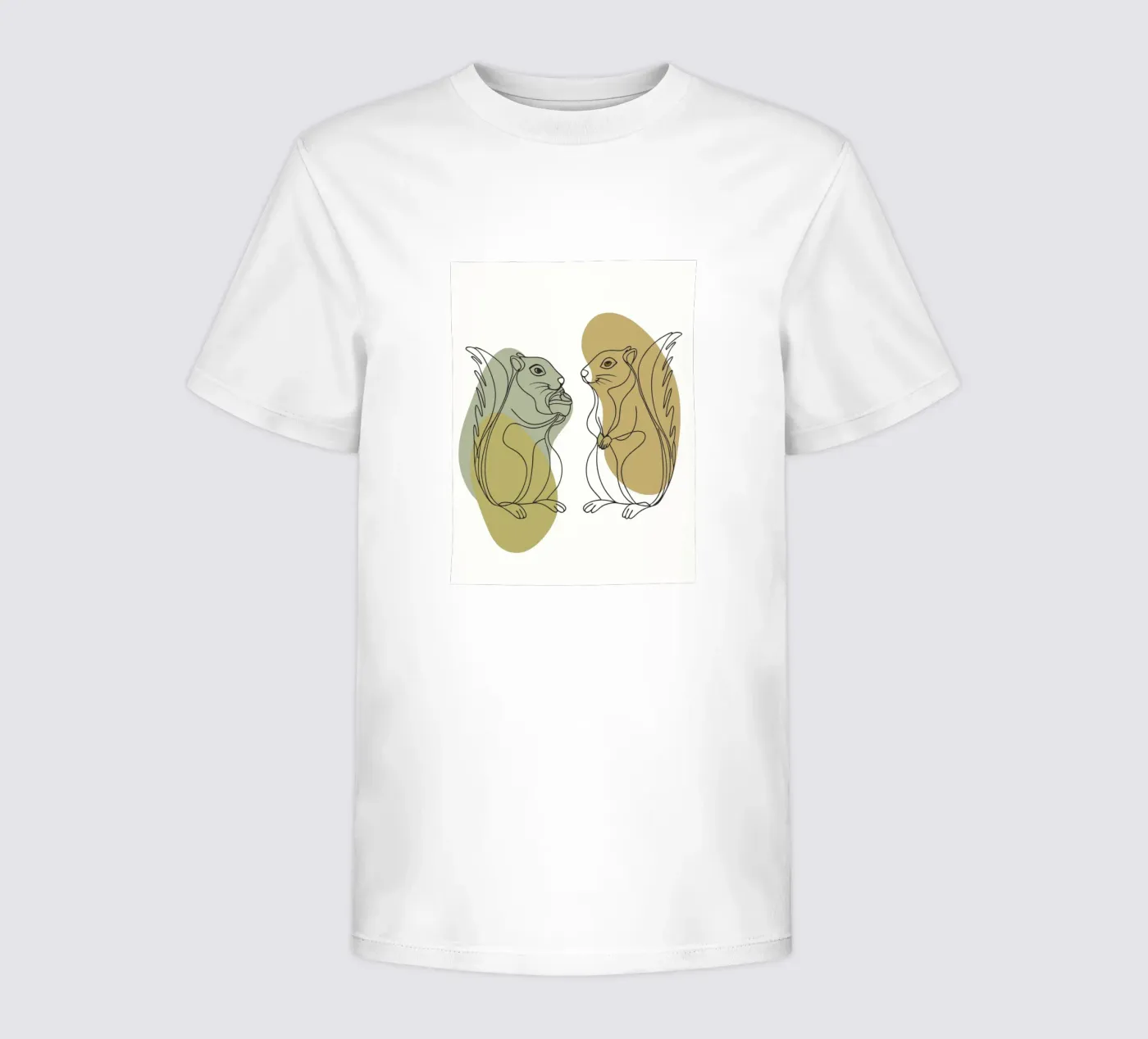 Two Squirrels t-shirt bambini da RELAXING TOUCH
