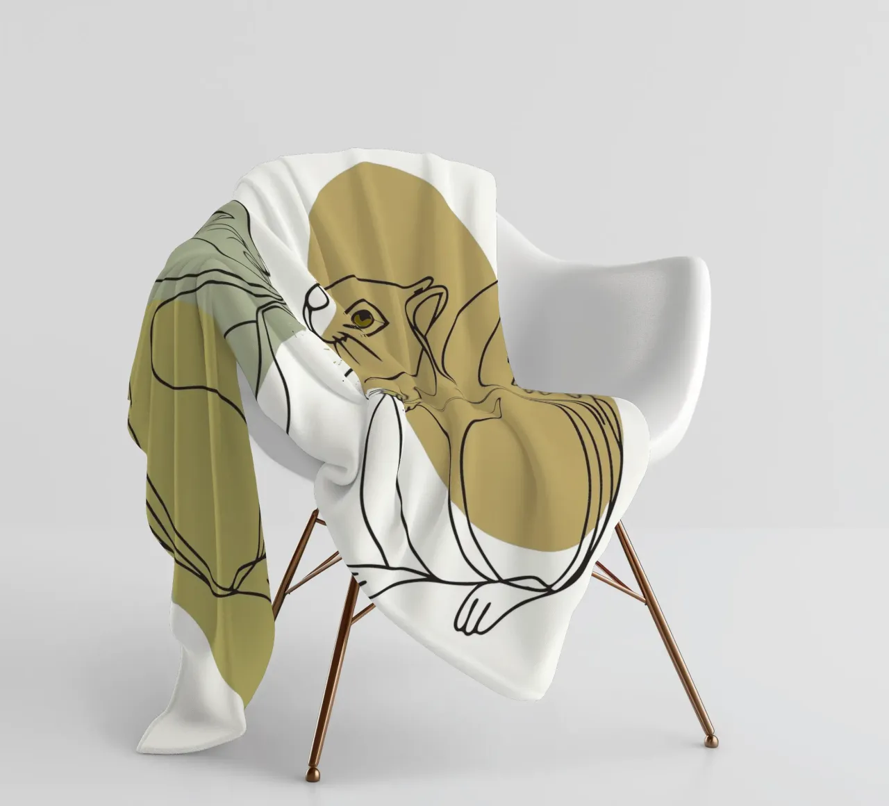 Twee eekhoorns fleecedeken van RELAXING TOUCH