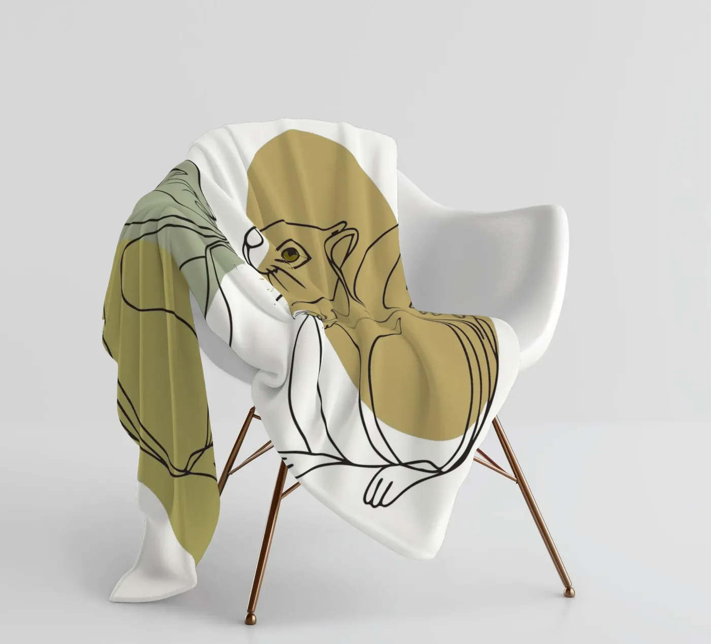 Due scoiattoli coperta in pile da RELAXING TOUCH