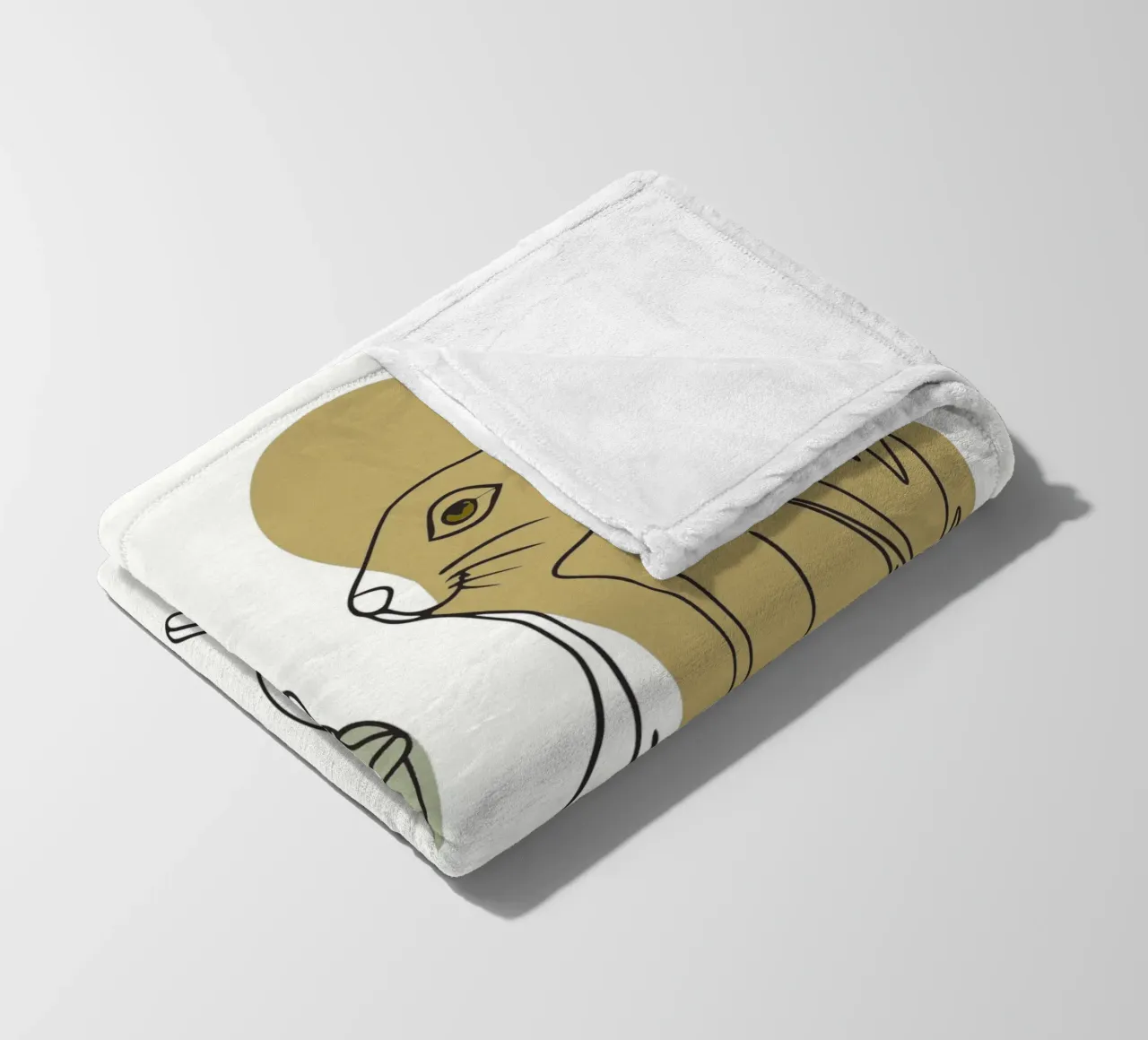 Twee eekhoorns fleecedeken van RELAXING TOUCH