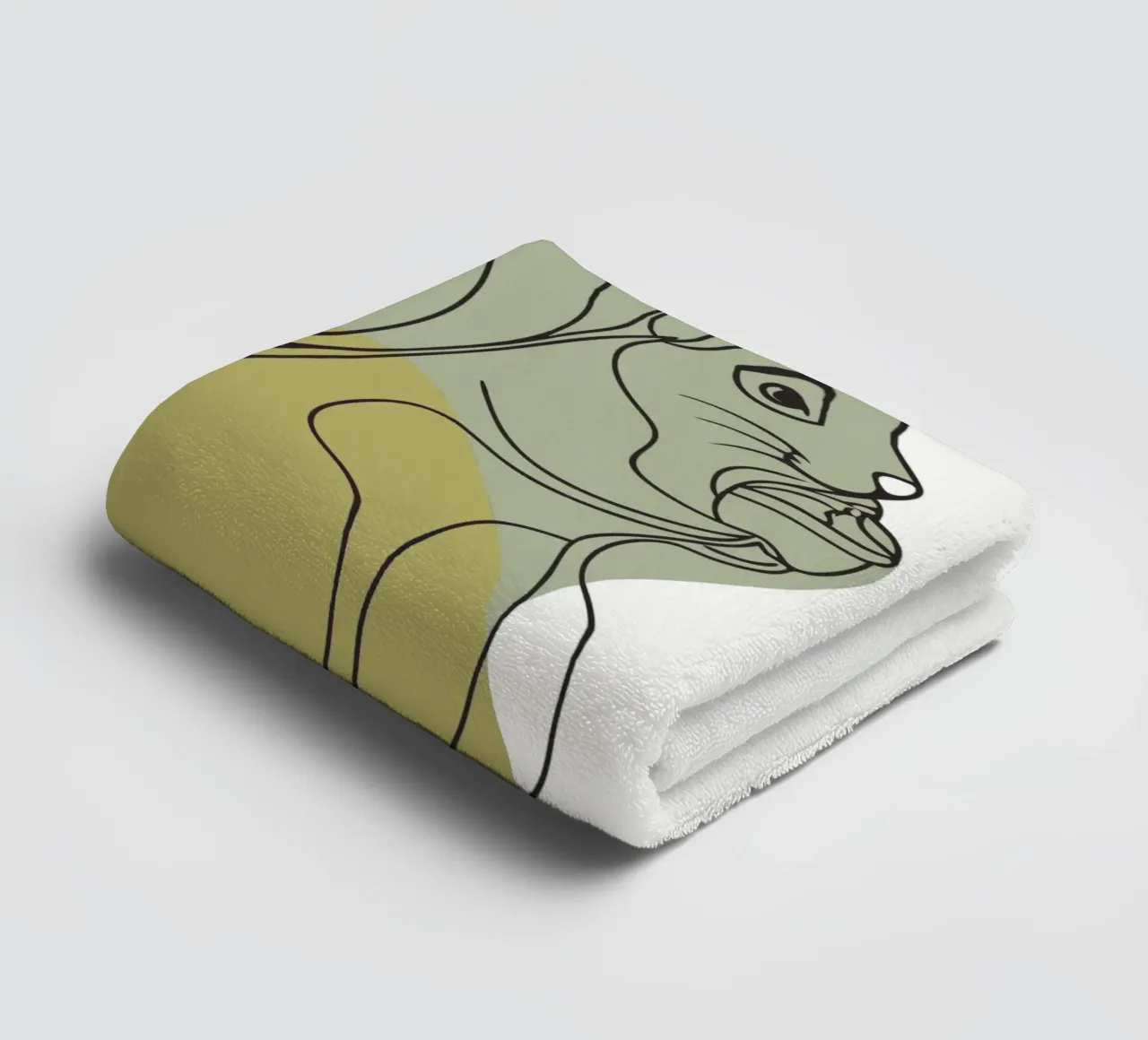 Two Squirrels towel by RELAXING TOUCH