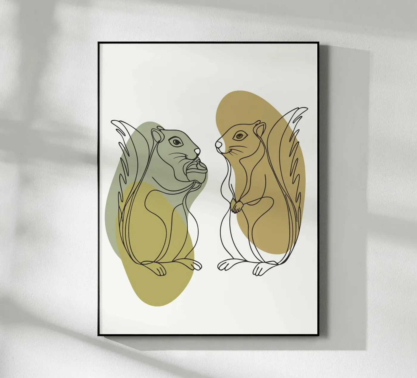 Two Squirrels plexiglass da RELAXING TOUCH