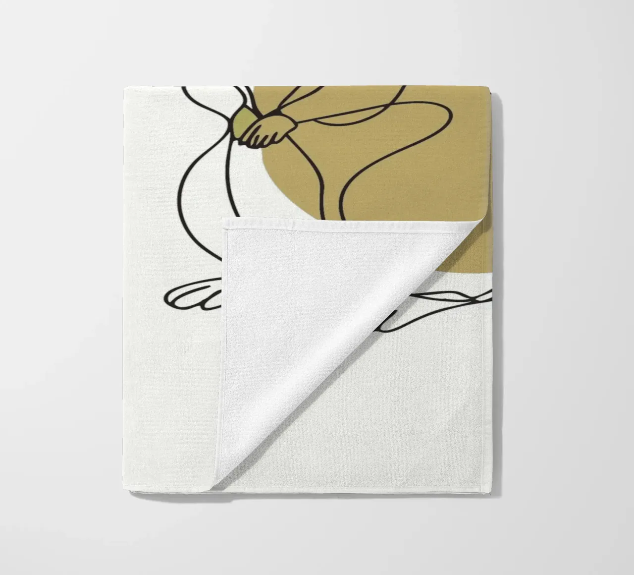 Two Squirrels beach towel by RELAXING TOUCH