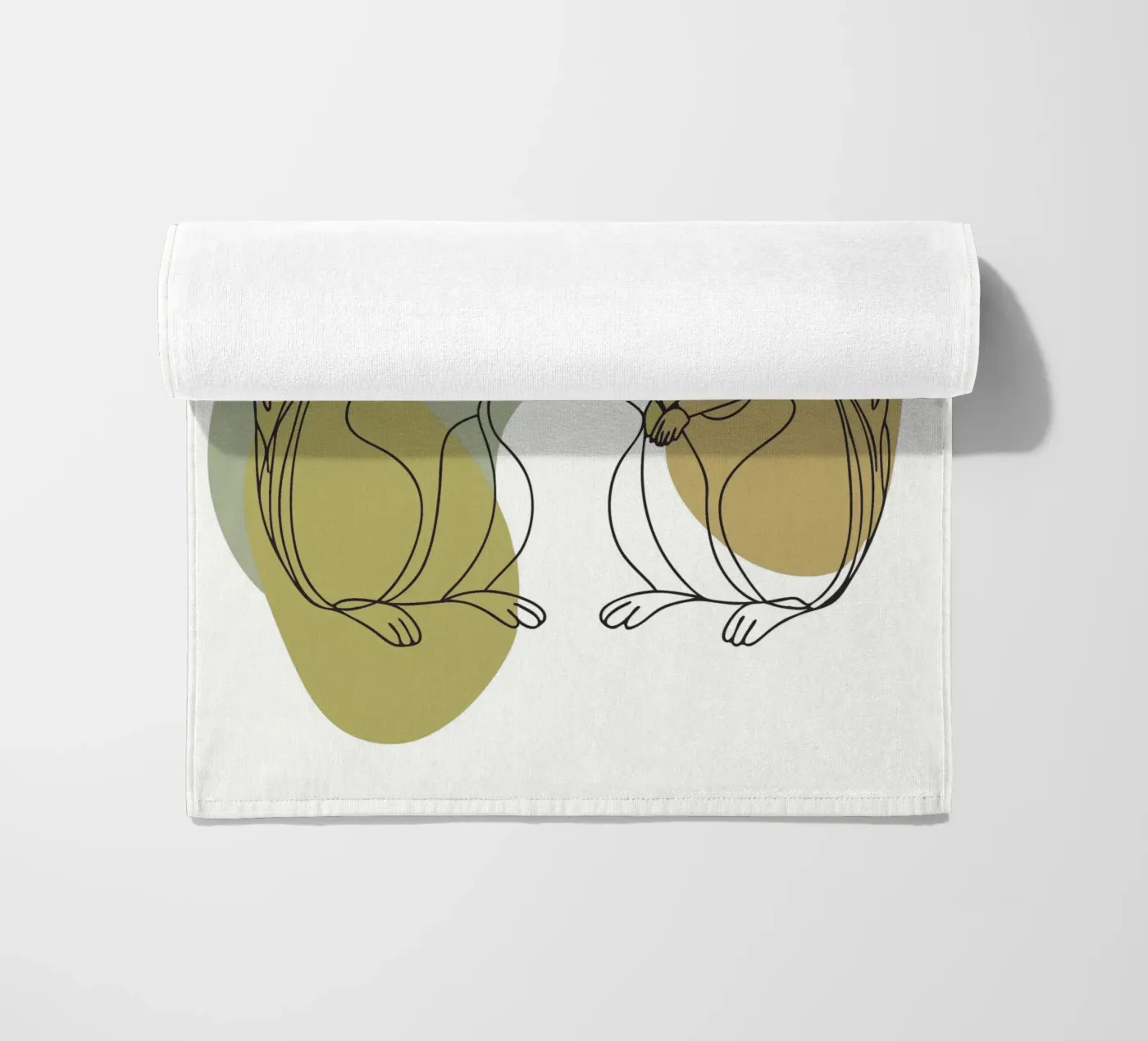 Due scoiattoli telo mare da RELAXING TOUCH