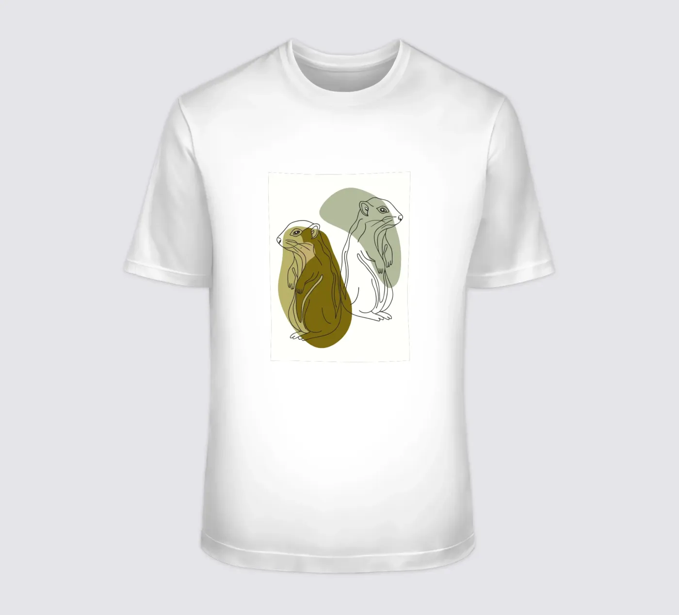 Due scoiattoli t-shirt da RELAXING TOUCH