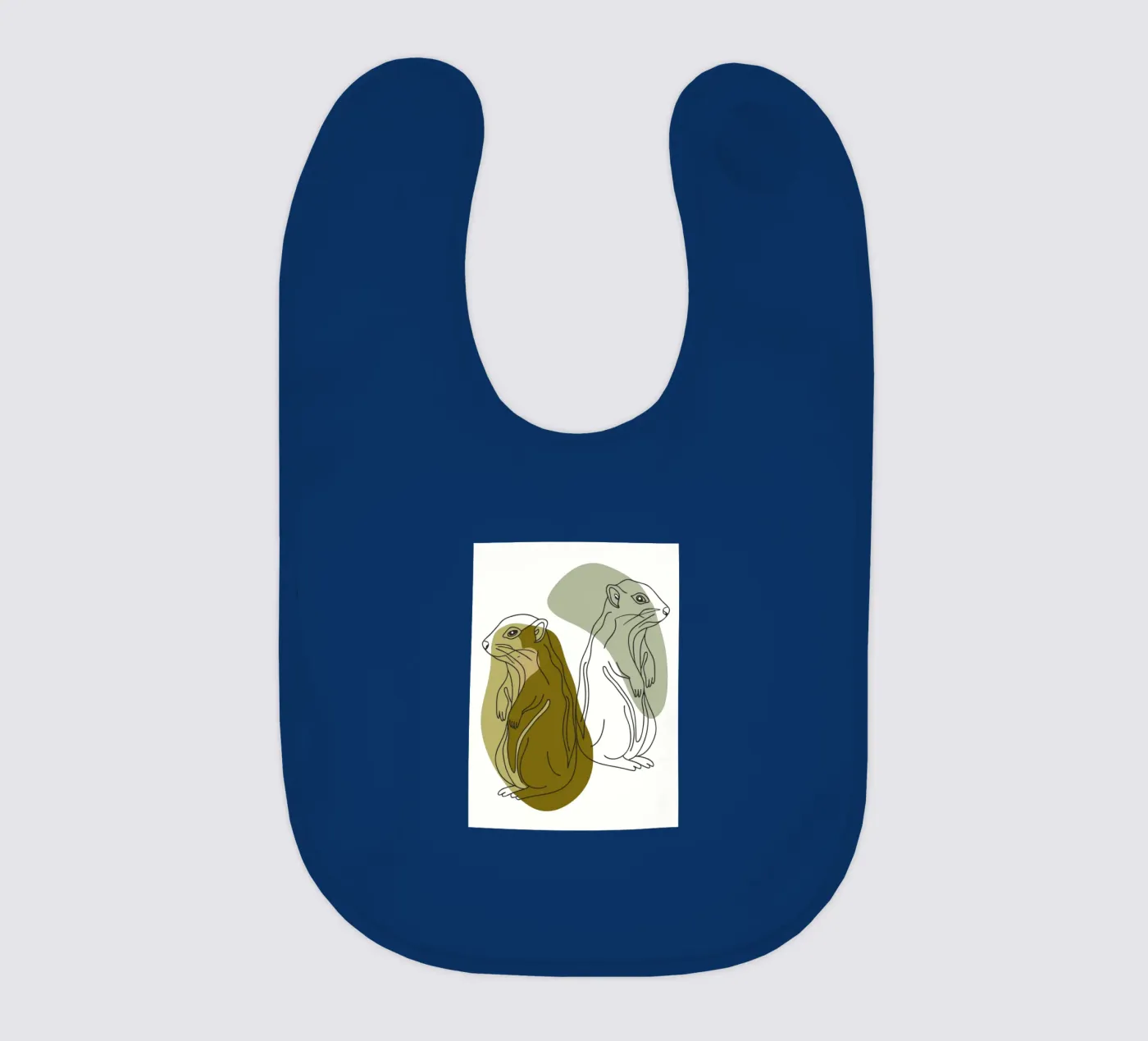 Due scoiattoli bavaglino da RELAXING TOUCH