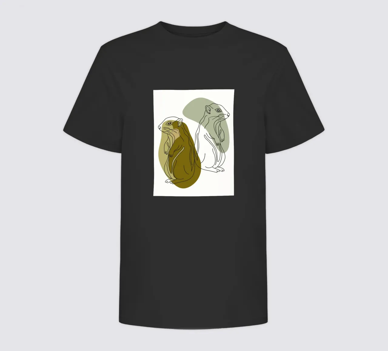 Due scoiattoli t-shirt bambini da RELAXING TOUCH