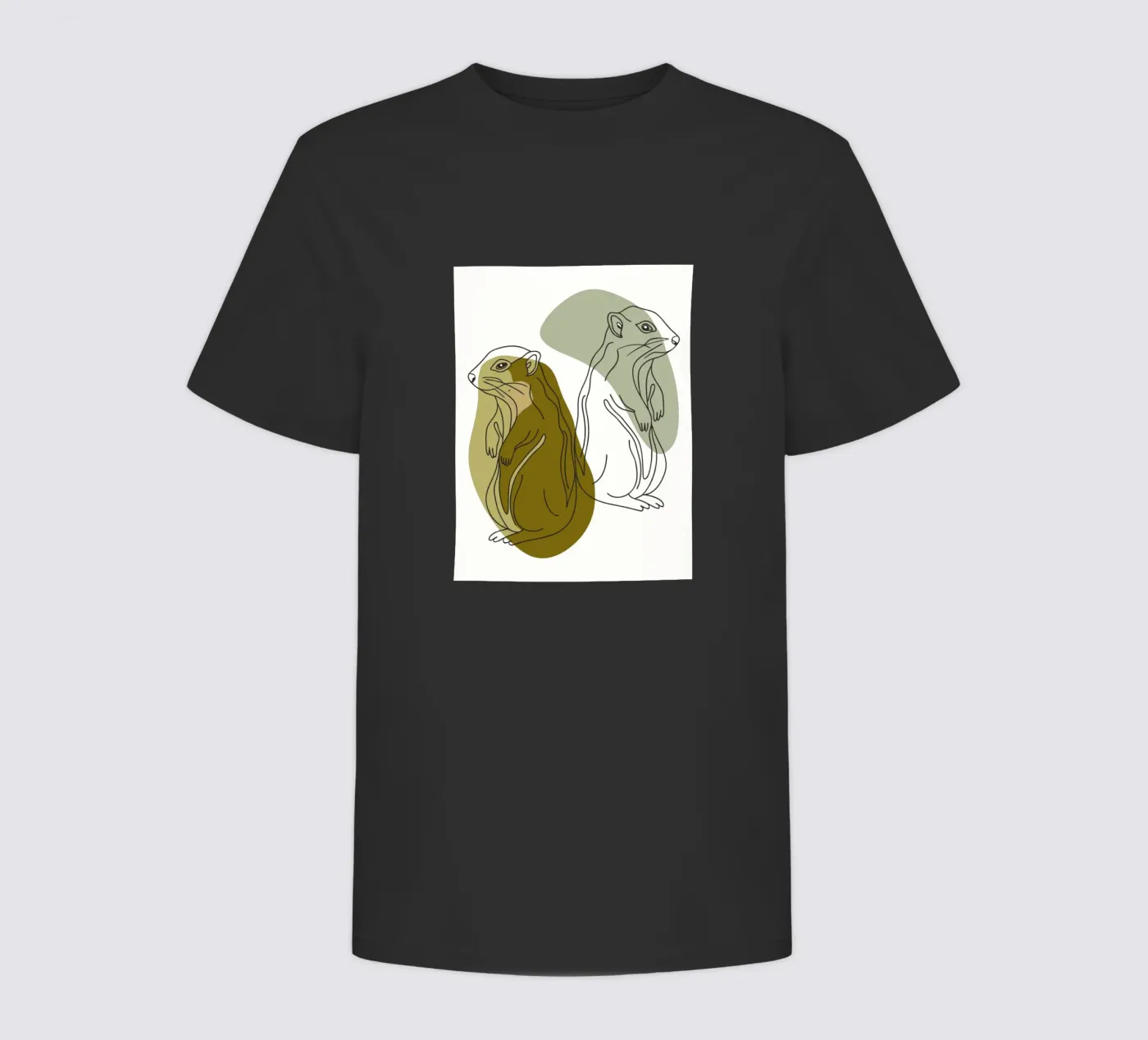Due scoiattoli t-shirt bambini da RELAXING TOUCH