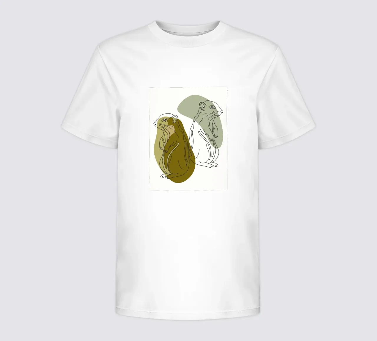 Due scoiattoli t-shirt bambini da RELAXING TOUCH