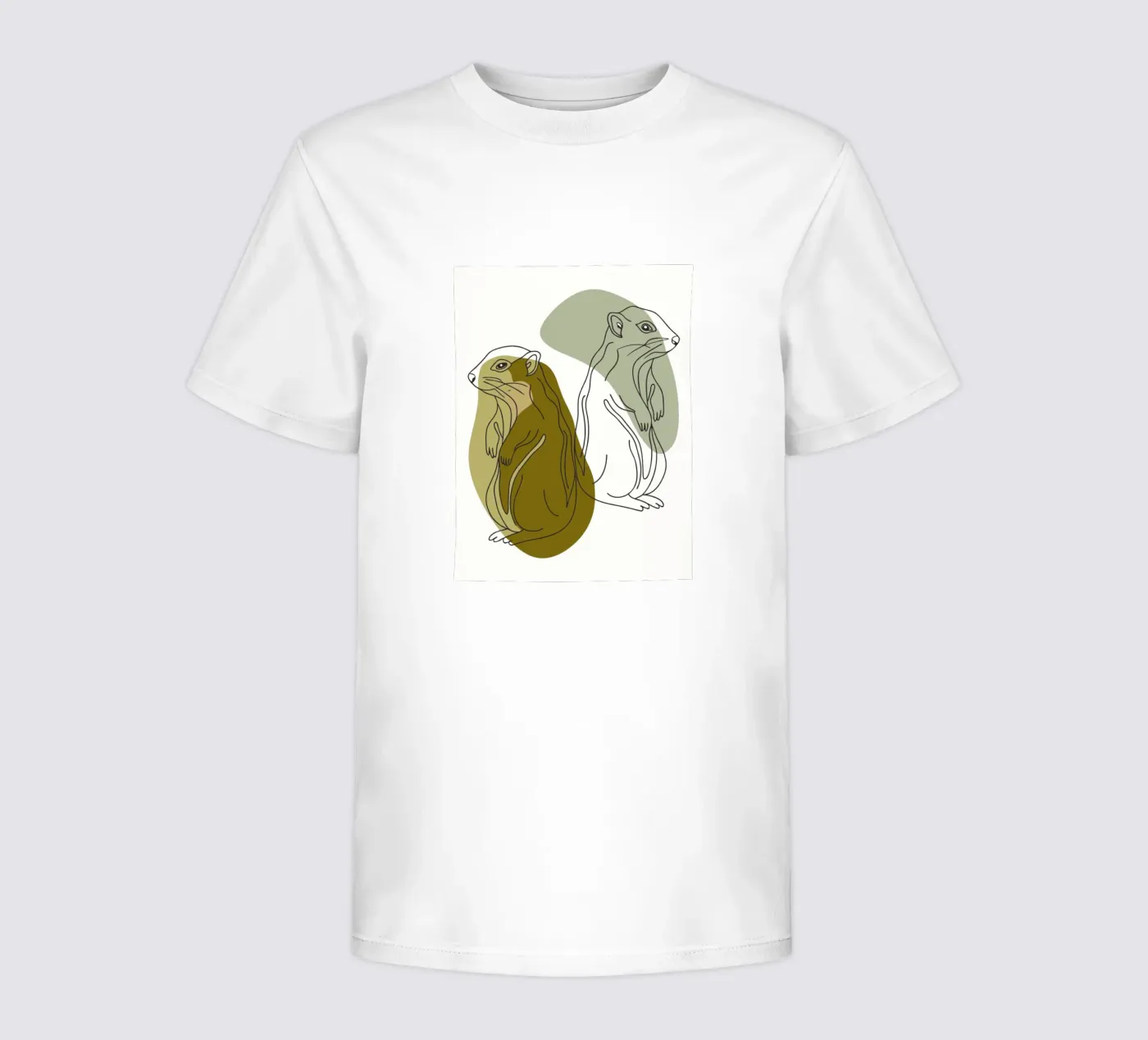 Due scoiattoli t-shirt bambini da RELAXING TOUCH