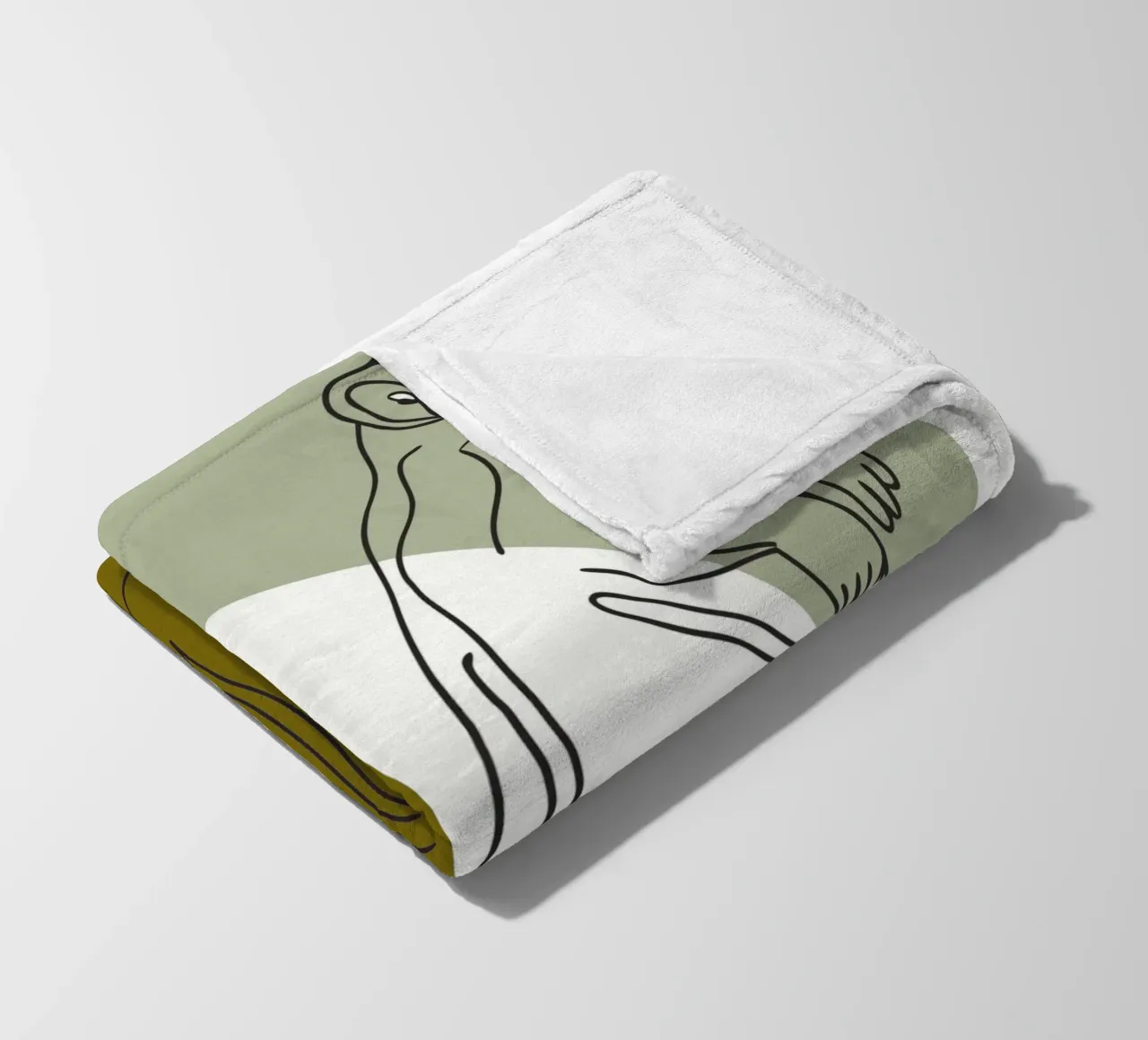 Two Squirrels Fleecedecke von RELAXING TOUCH