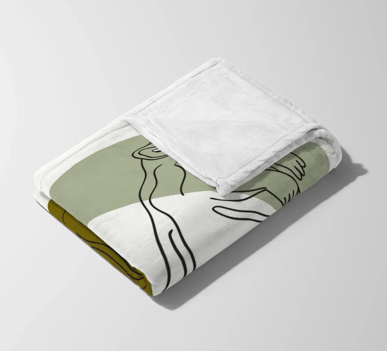 Two Squirrels Fleecedecke von RELAXING TOUCH