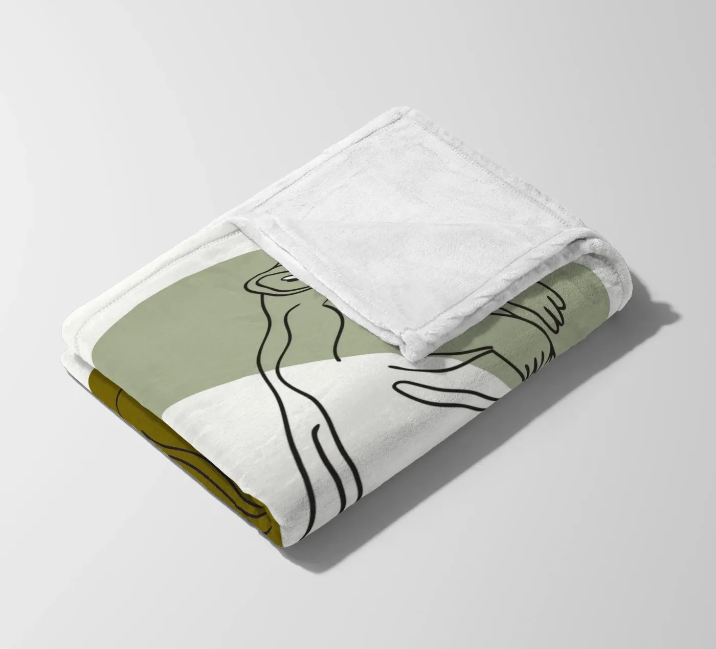 Two Squirrels Fleecedecke von RELAXING TOUCH