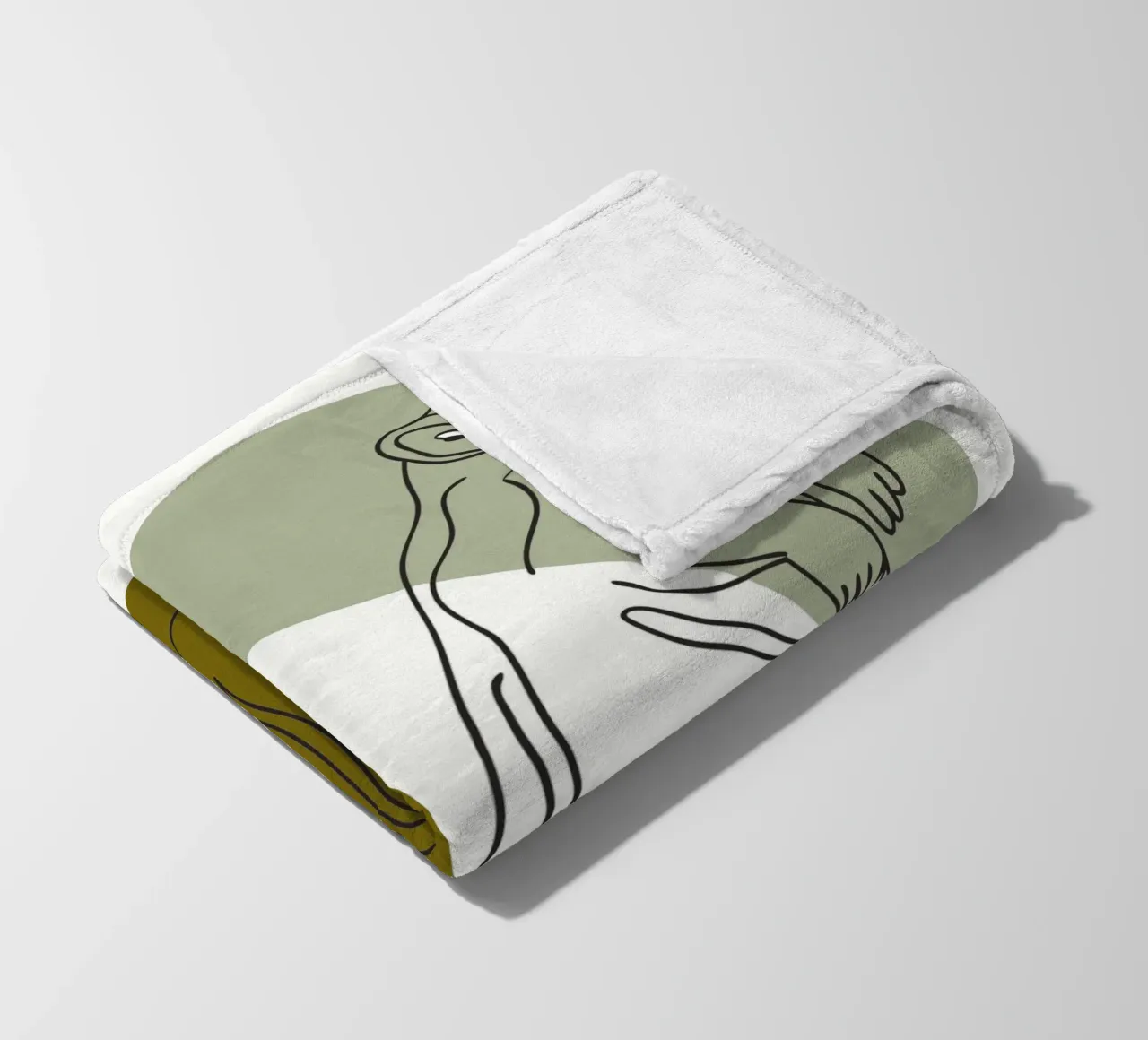 Two Squirrels Fleecedecke von RELAXING TOUCH