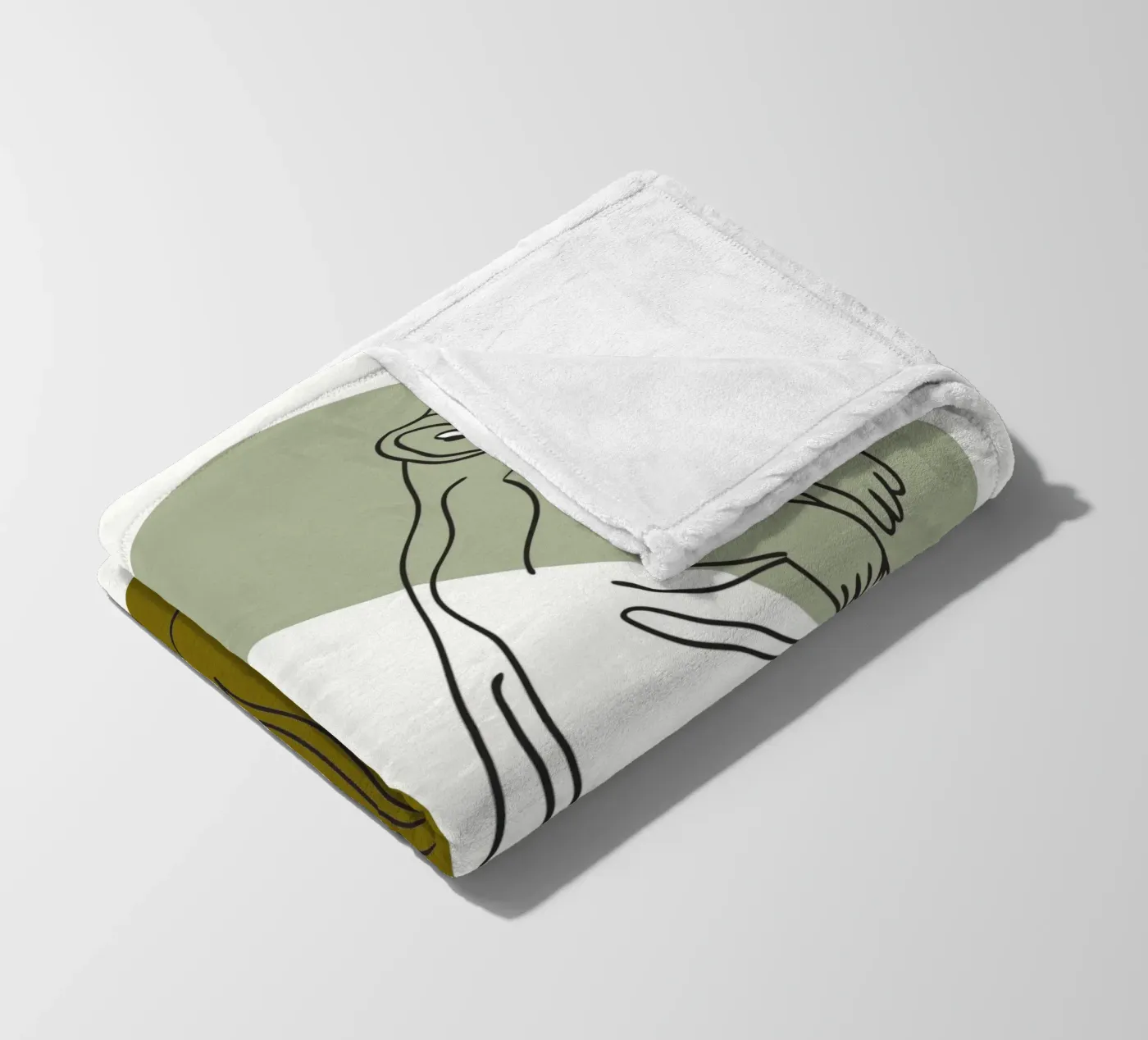 Two Squirrels Fleecedecke von RELAXING TOUCH