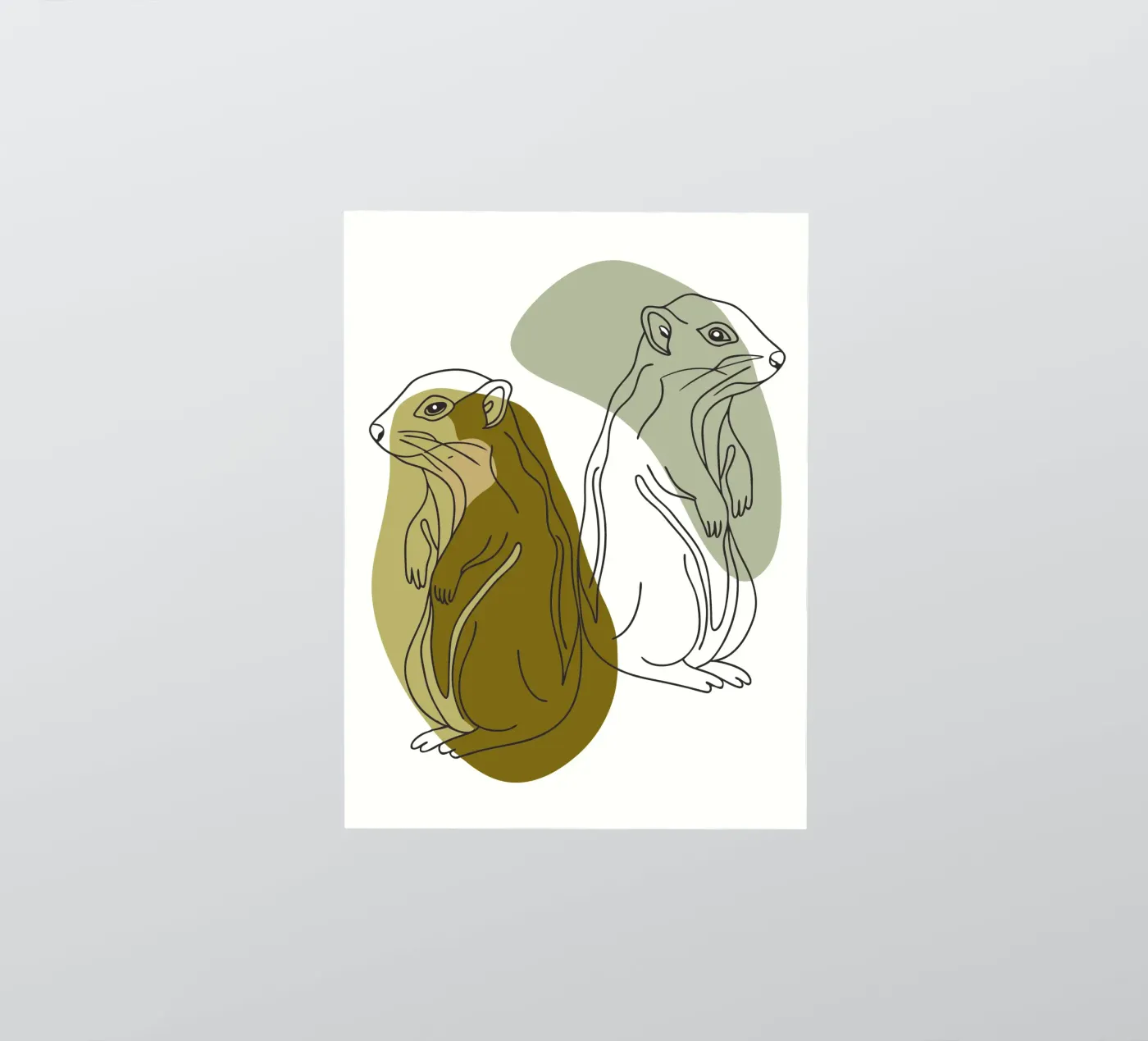 Two Squirrels sticker by RELAXING TOUCH