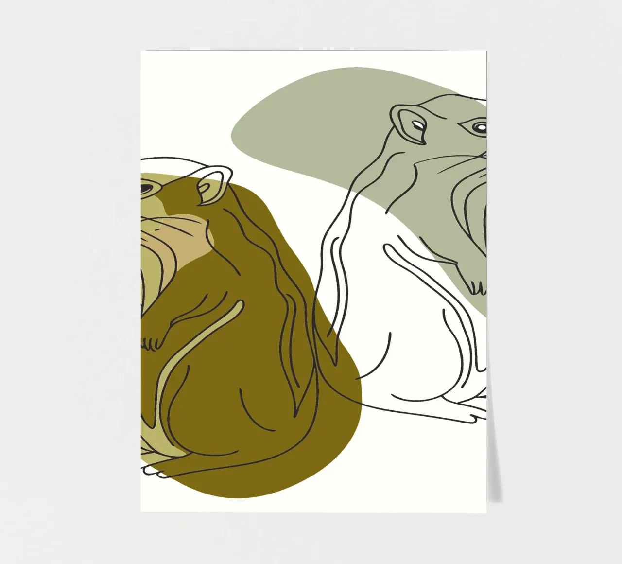 Two Squirrels sticker sheet by RELAXING TOUCH