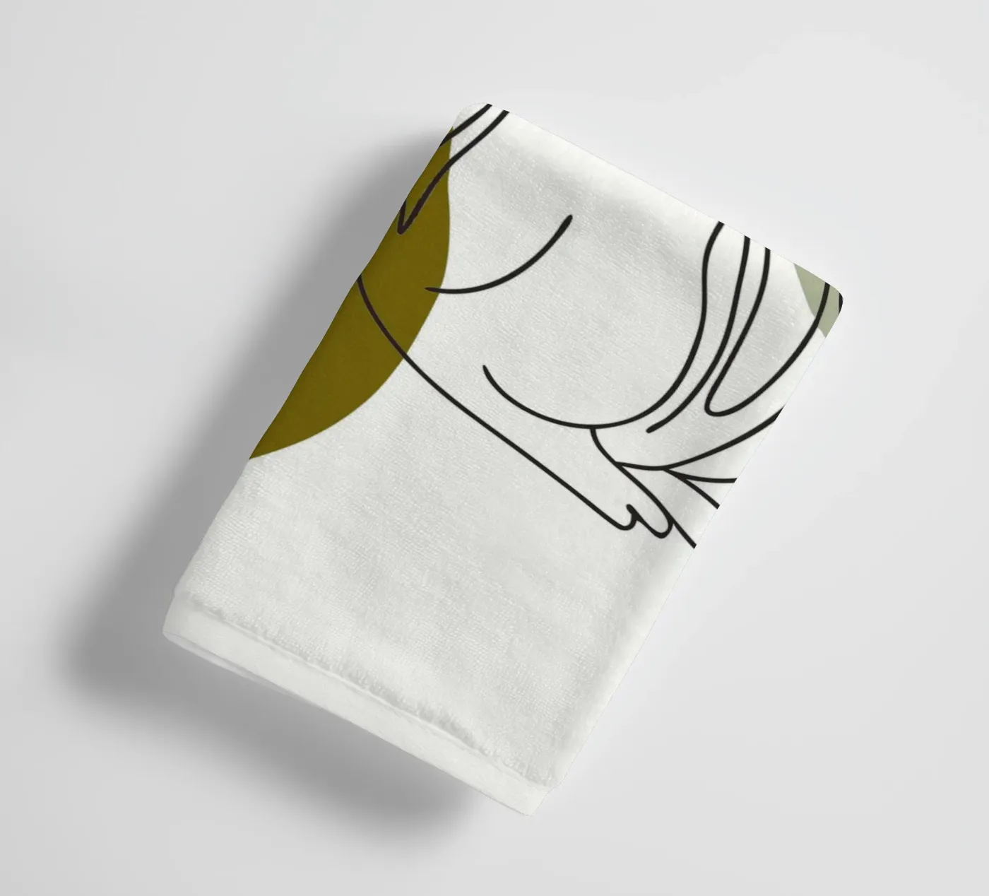 Two Squirrels towel by RELAXING TOUCH