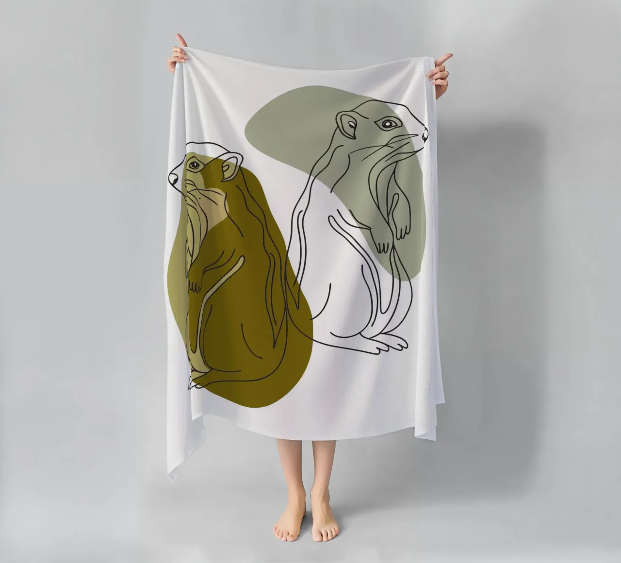 Two Squirrels telo mare da RELAXING TOUCH