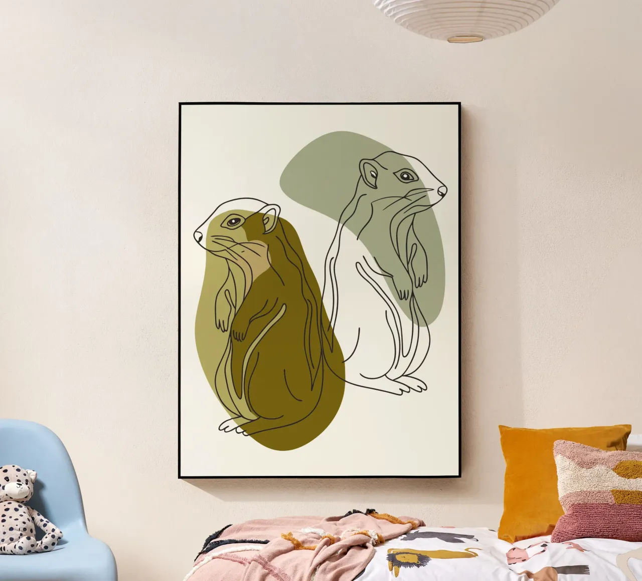 Two Squirrels plexiglass da RELAXING TOUCH