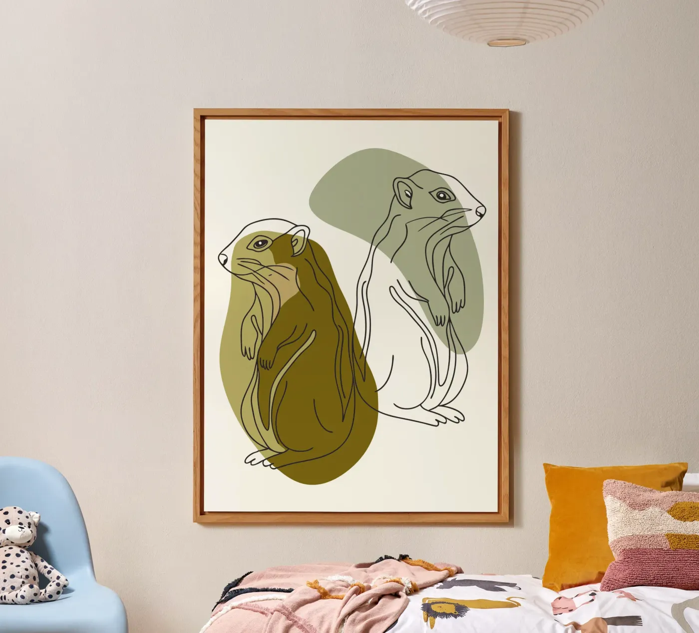 Two Squirrels alluminio dibond da RELAXING TOUCH