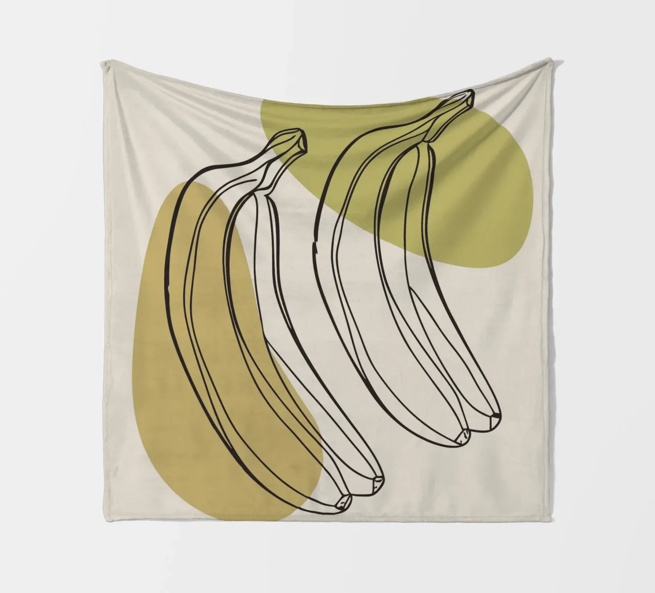 Due banane coperta in pile da RELAXING TOUCH
