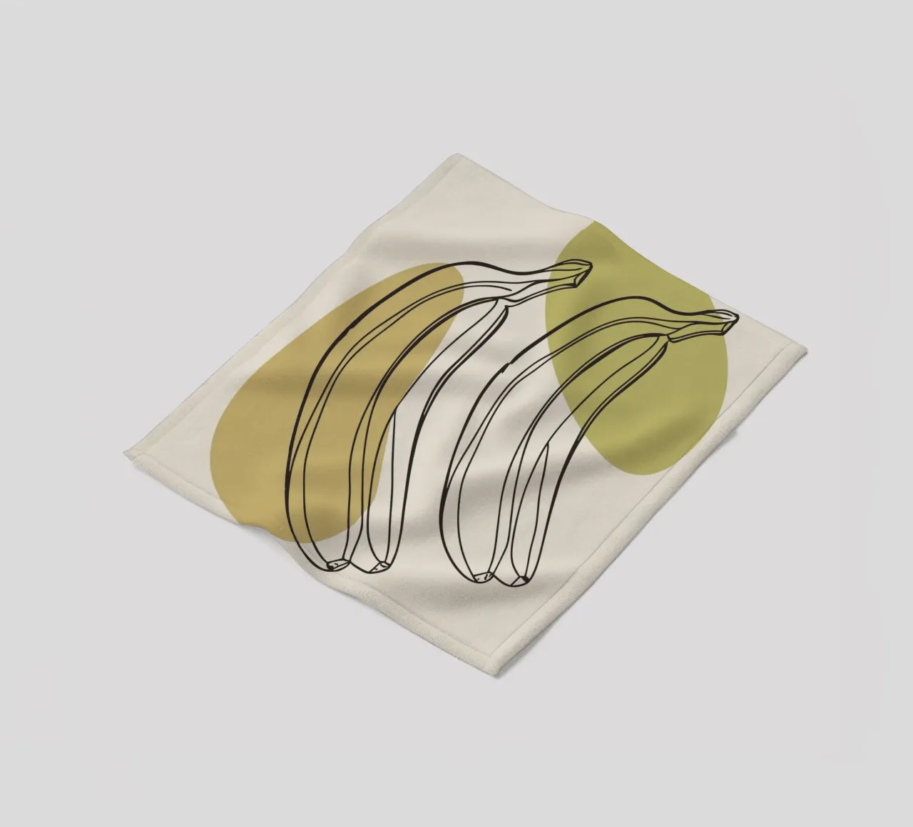 Due banane coperta in pile da RELAXING TOUCH