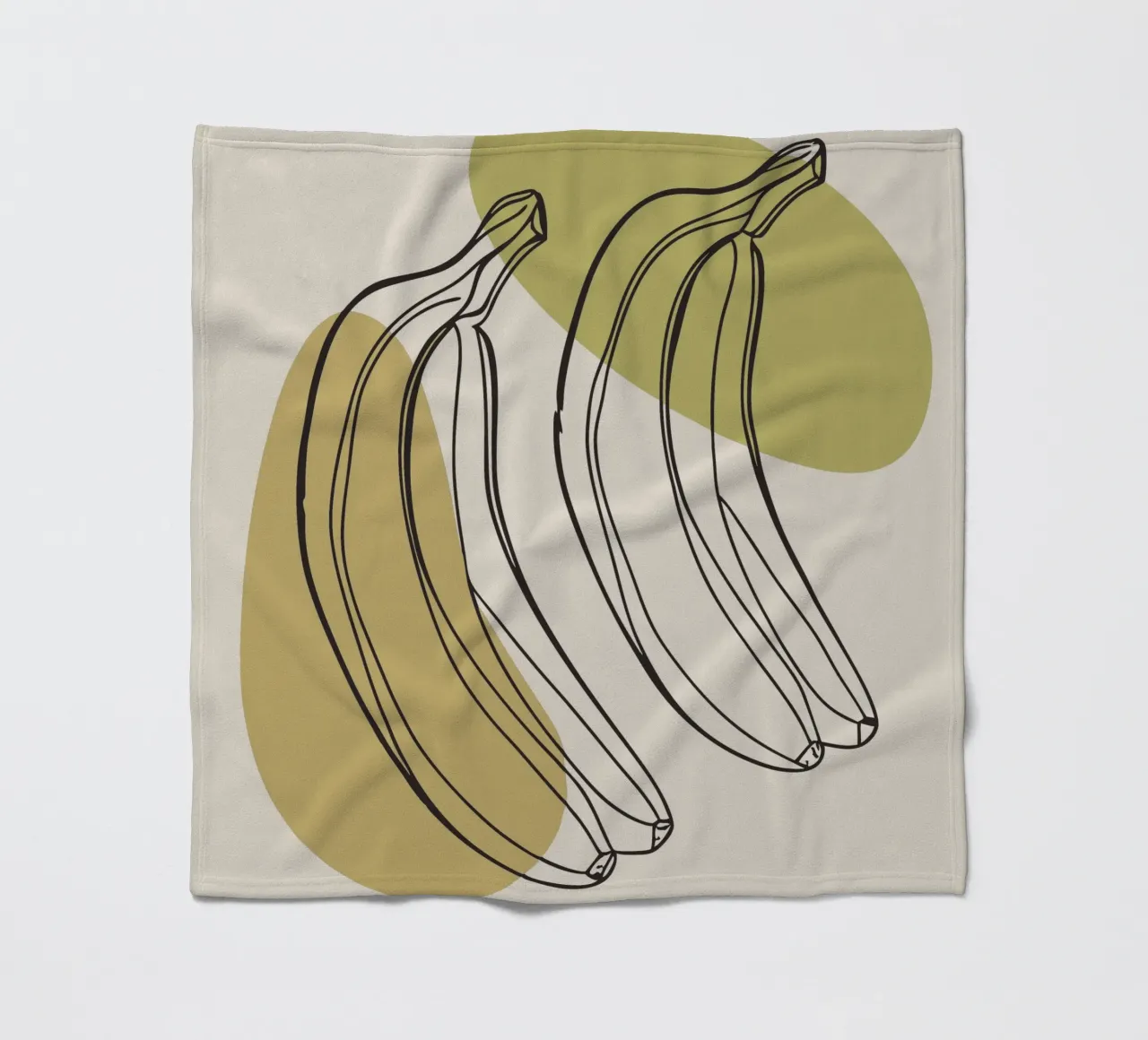 Due banane coperta in pile da RELAXING TOUCH