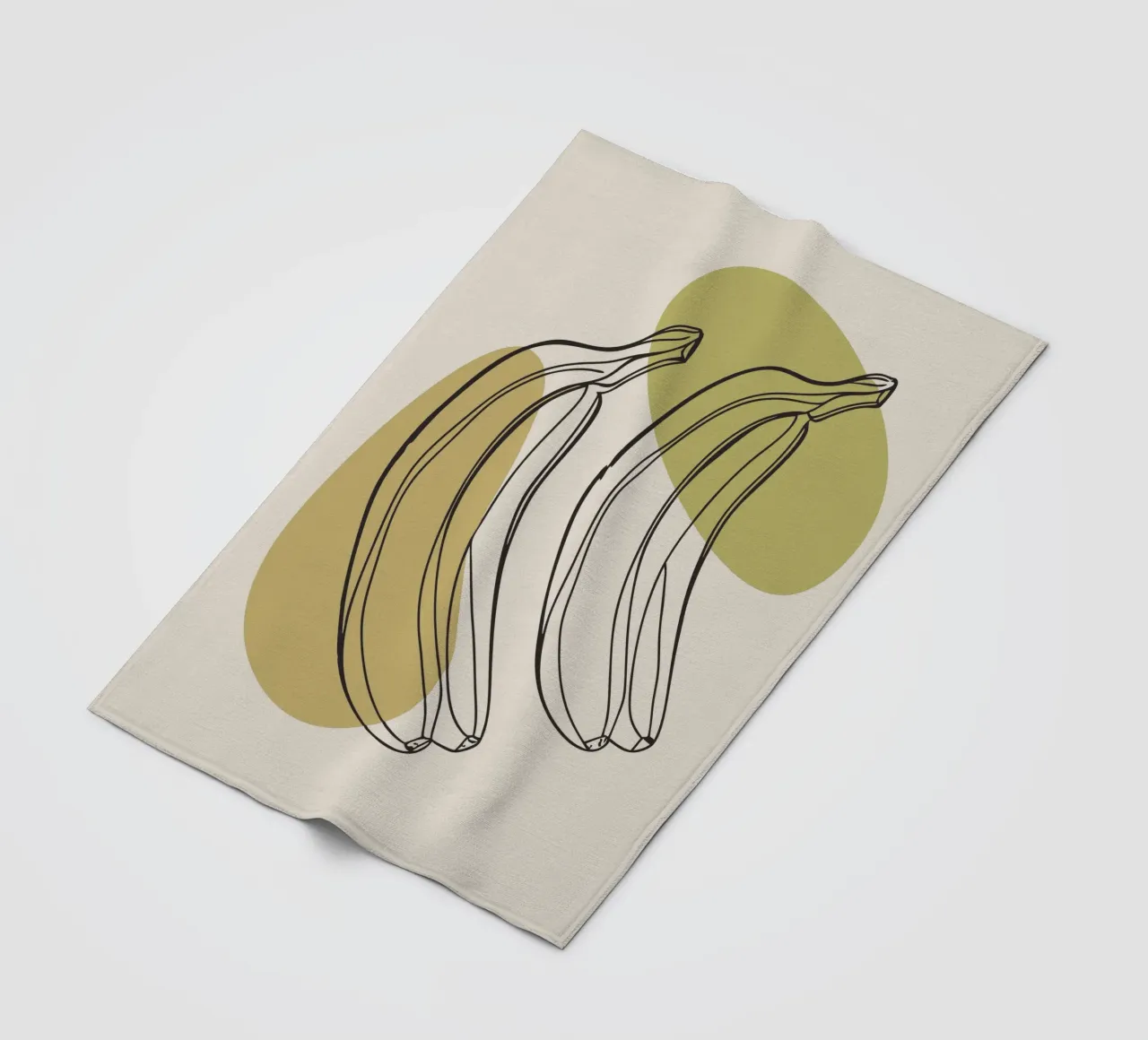 Due banane coperta in pile da RELAXING TOUCH