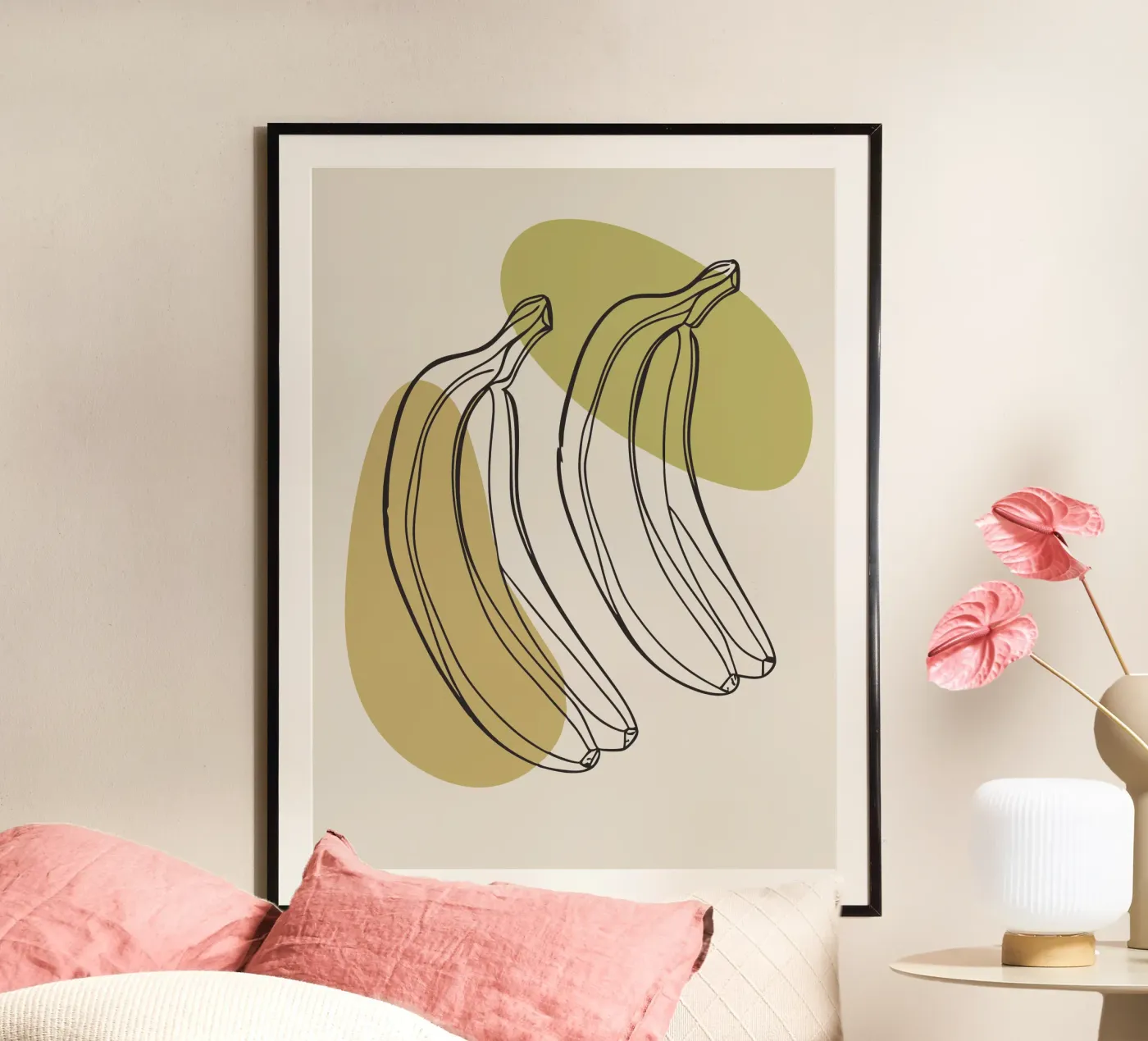 Due banane poster da RELAXING TOUCH