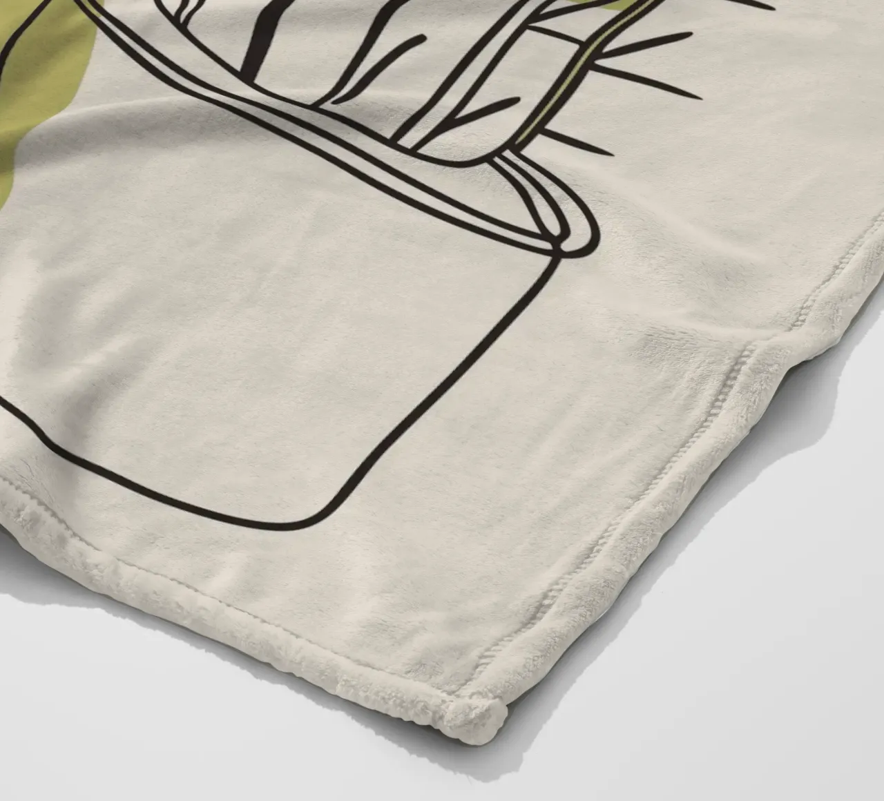 Due cactus coperta in pile da RELAXING TOUCH