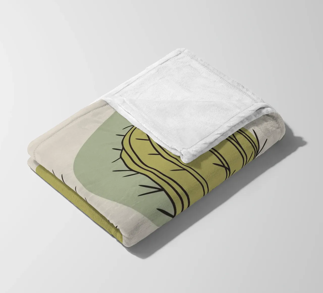 Due cactus coperta in pile da RELAXING TOUCH