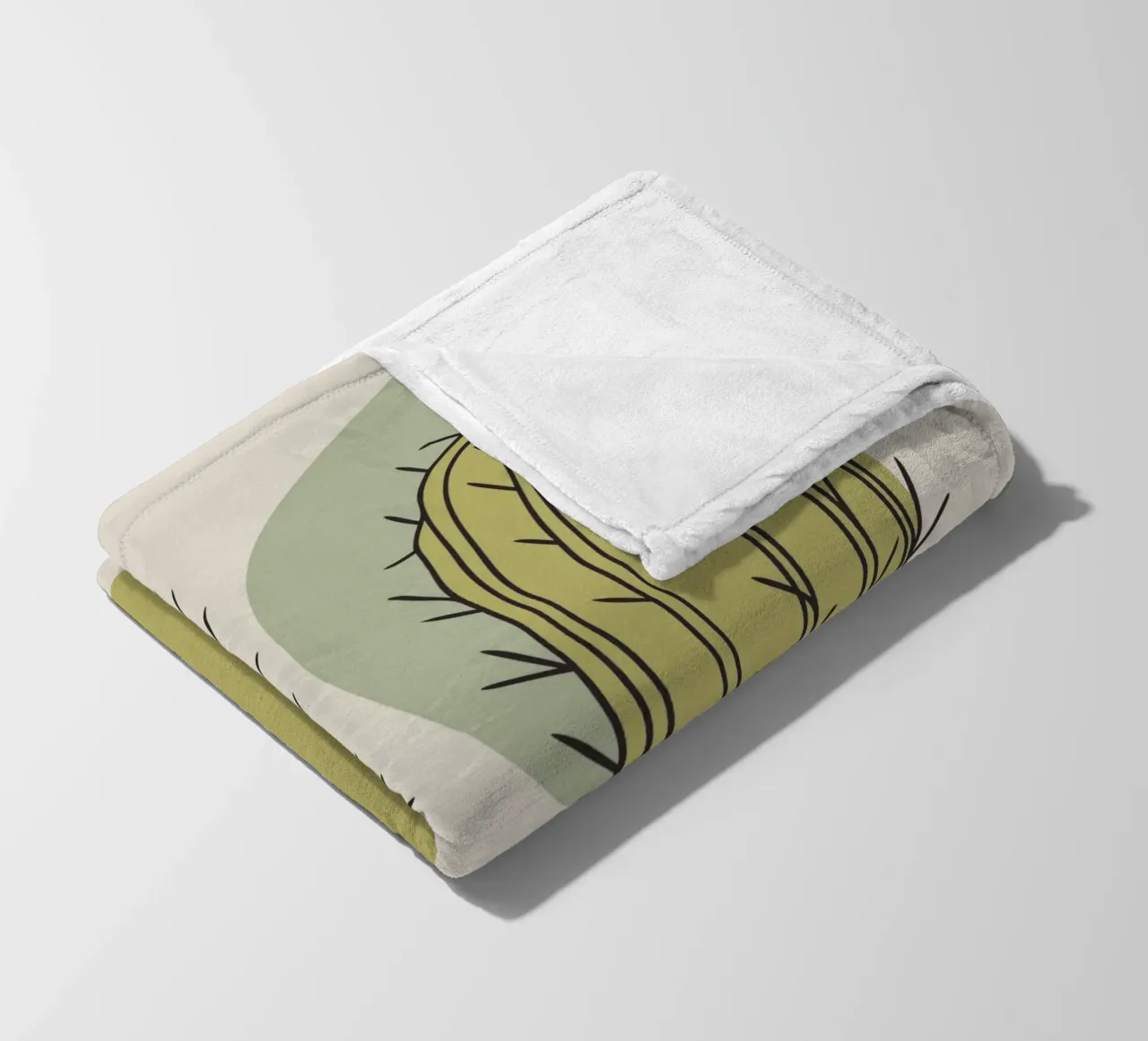 Due cactus coperta in pile da RELAXING TOUCH