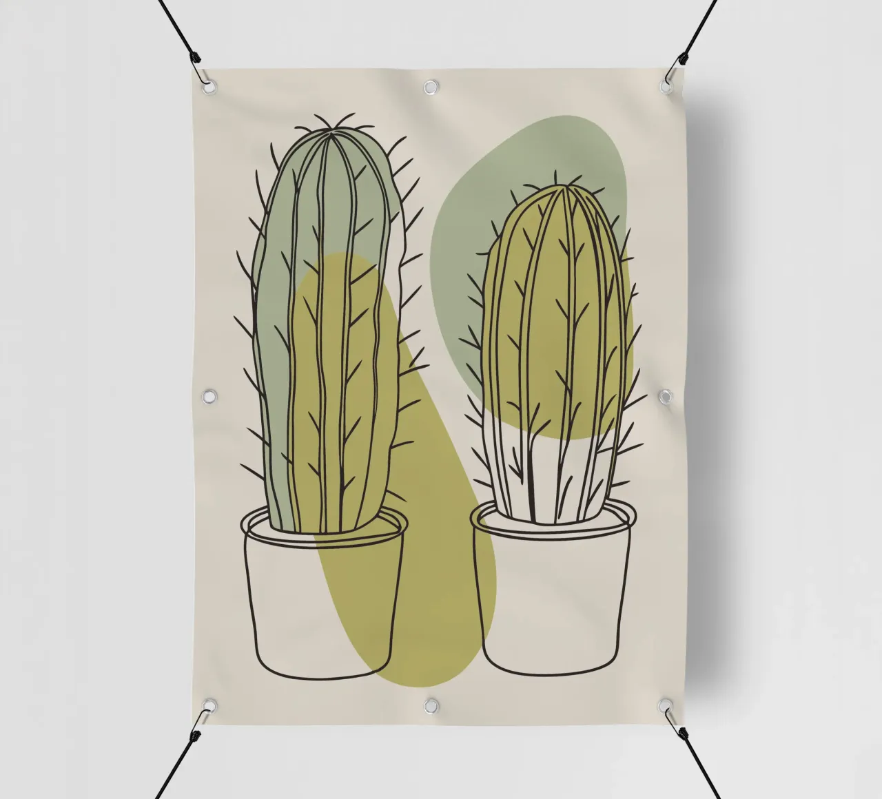 Due cactus telo in pvc da RELAXING TOUCH