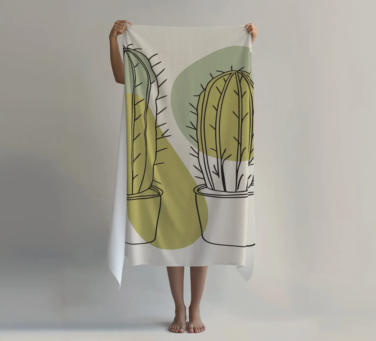 Due cactus telo mare da RELAXING TOUCH