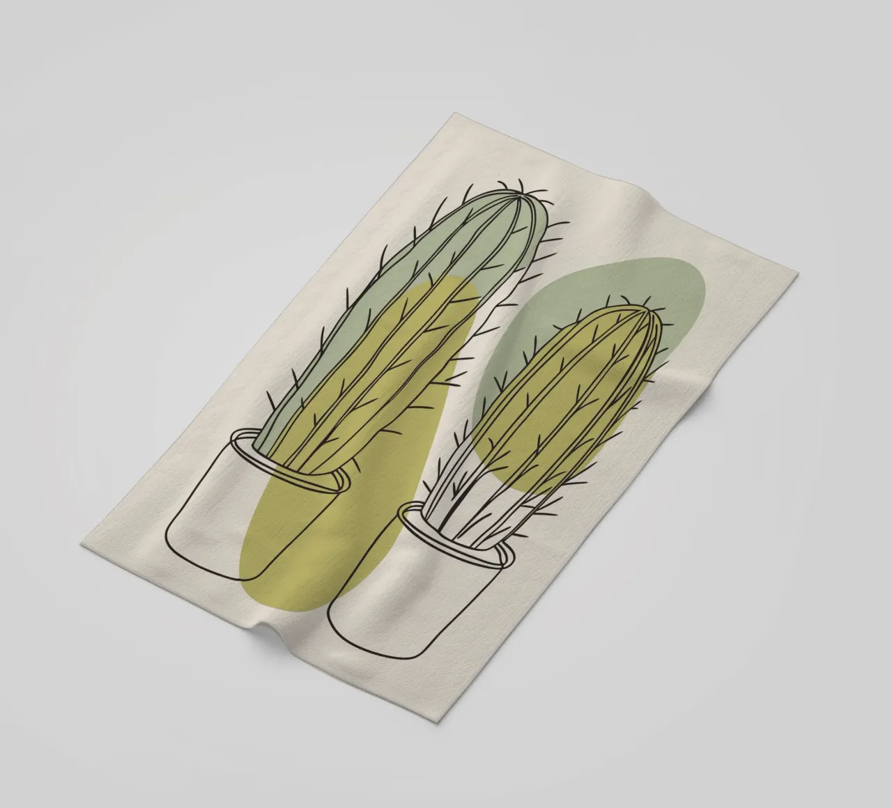 Due cactus telo mare da RELAXING TOUCH