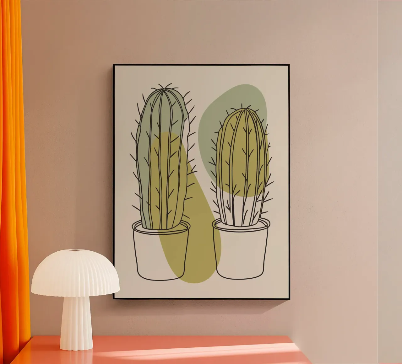 Due cactus plexiglass da RELAXING TOUCH