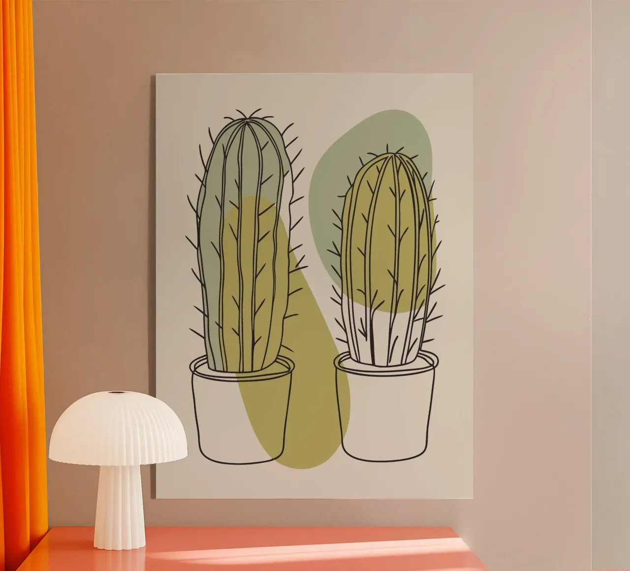 Due cactus plexiglass da RELAXING TOUCH