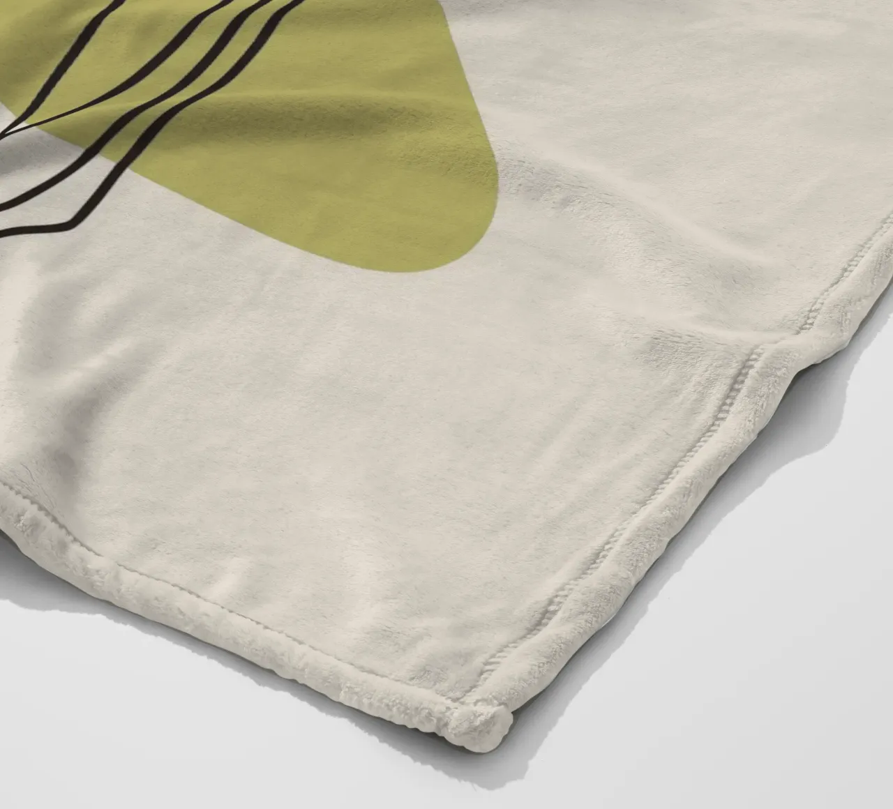 Minimalist Glasses Fleecedecke von RELAXING TOUCH