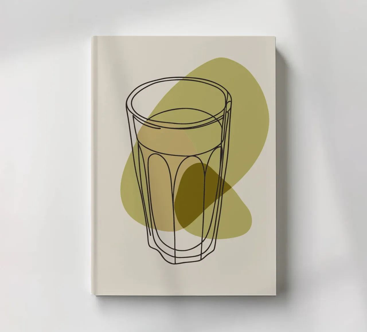 Minimalist Glasses notebook by RELAXING TOUCH