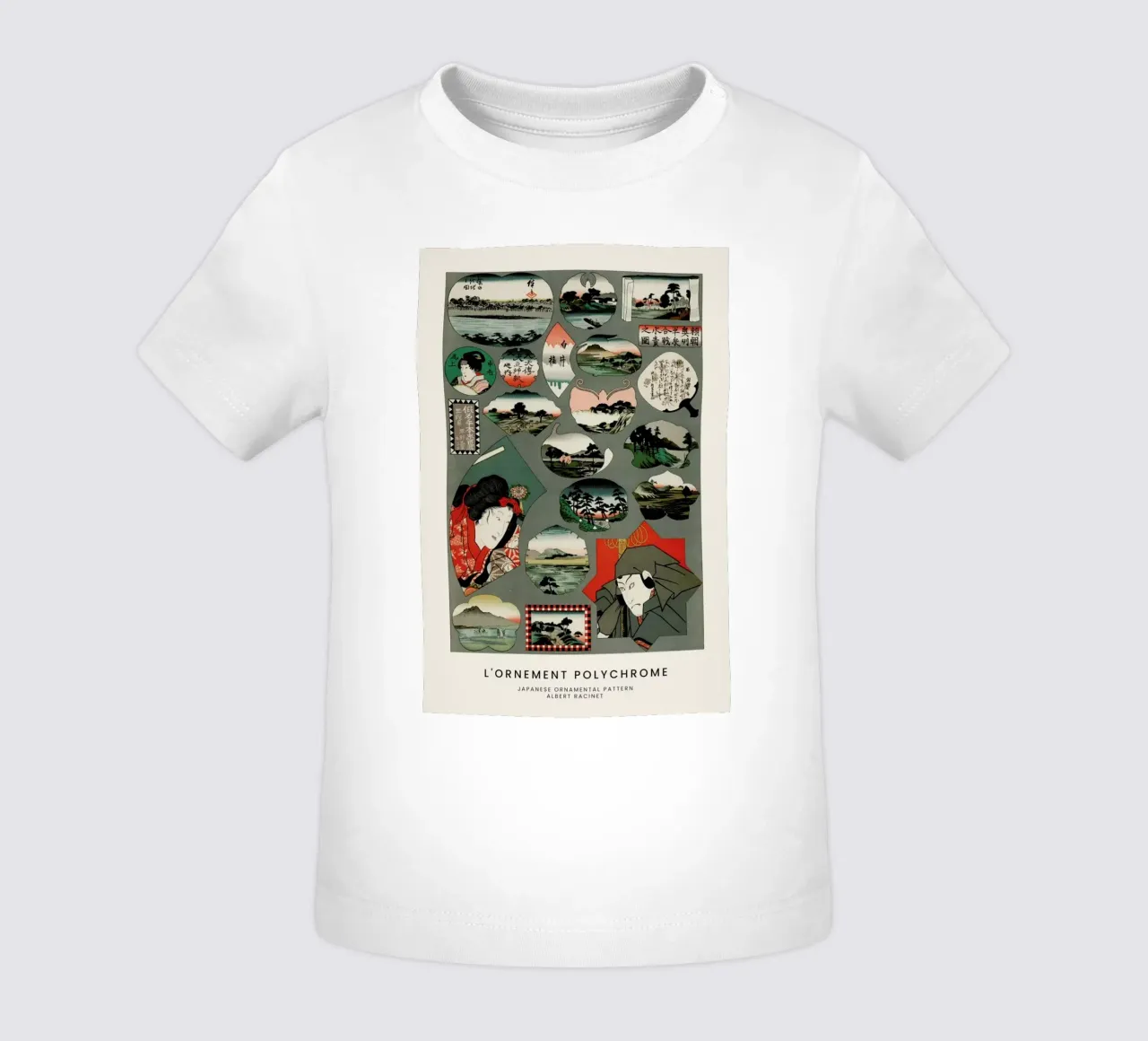 Racinet -  Japanese Ornamental Pattern II maglietta neonato da Vintage by JUNIQE