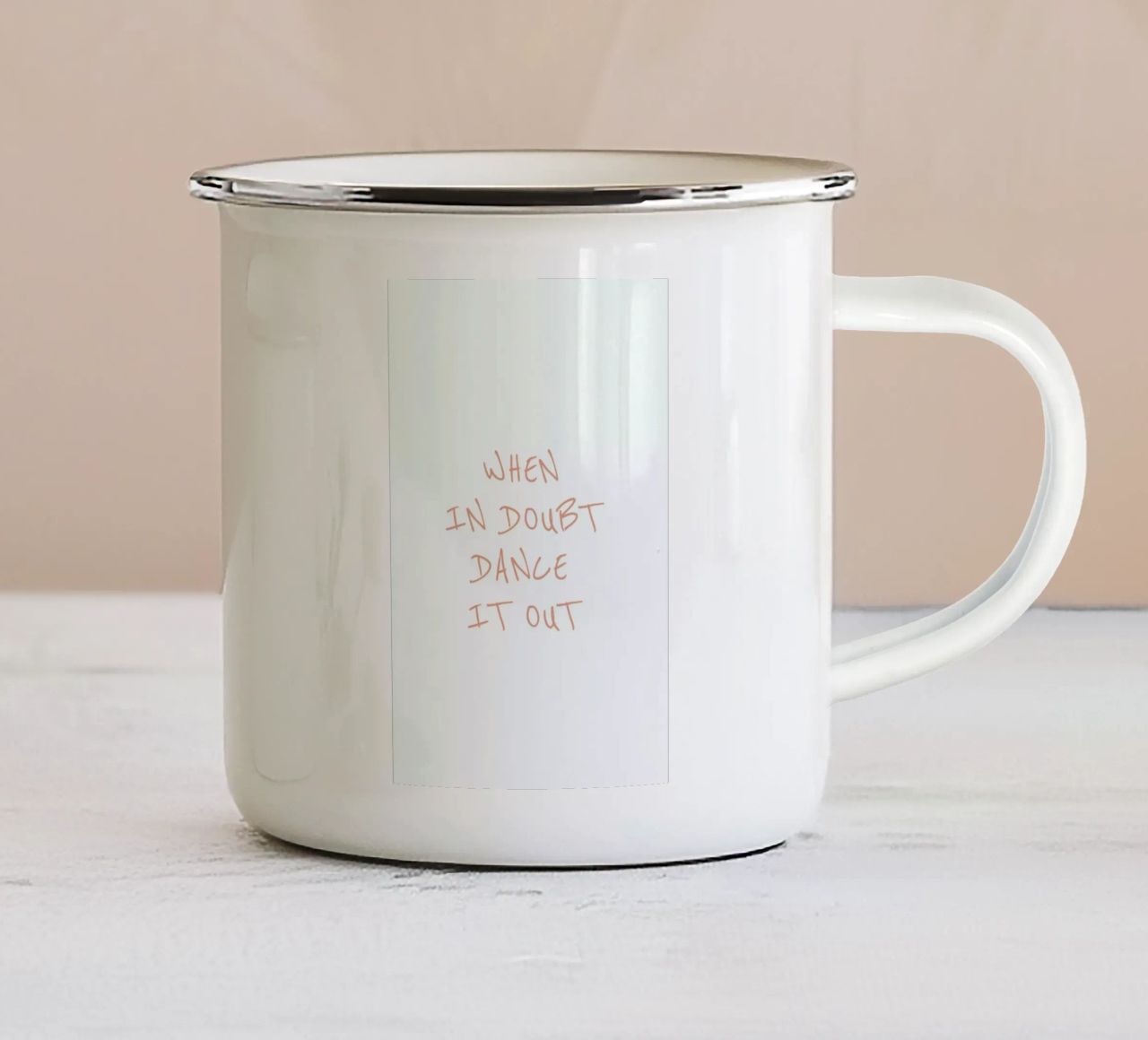 Danceitout tazza in smalto da Ayleen