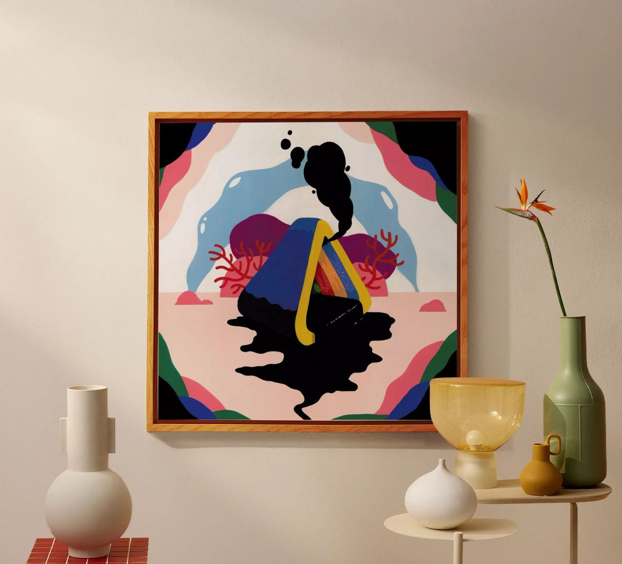 Untitled Painting plexiglass da Famous When Dead