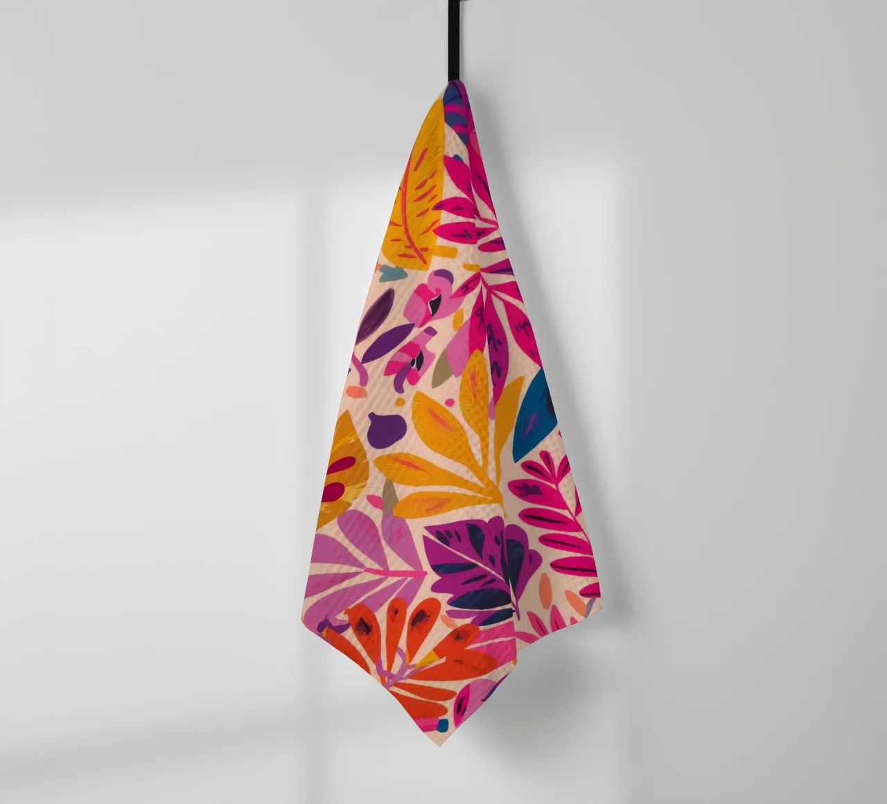 Fiesta florale fuchsia torchon de Grande Serene