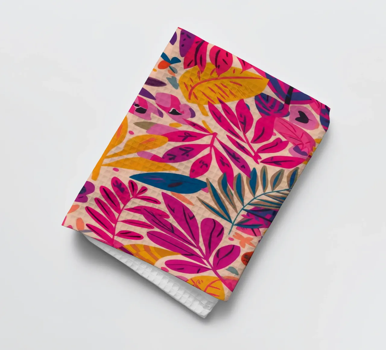 Fiesta florale fuchsia torchon de Grande Serene