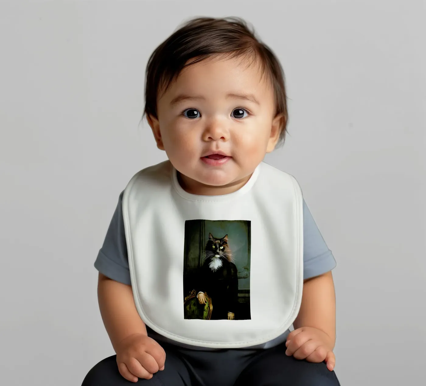 Moriarty baby slabbetje van Tein Lucasson