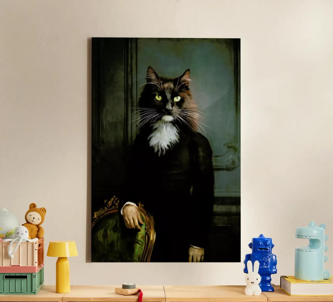 Moriarty canvas van Tein Lucasson