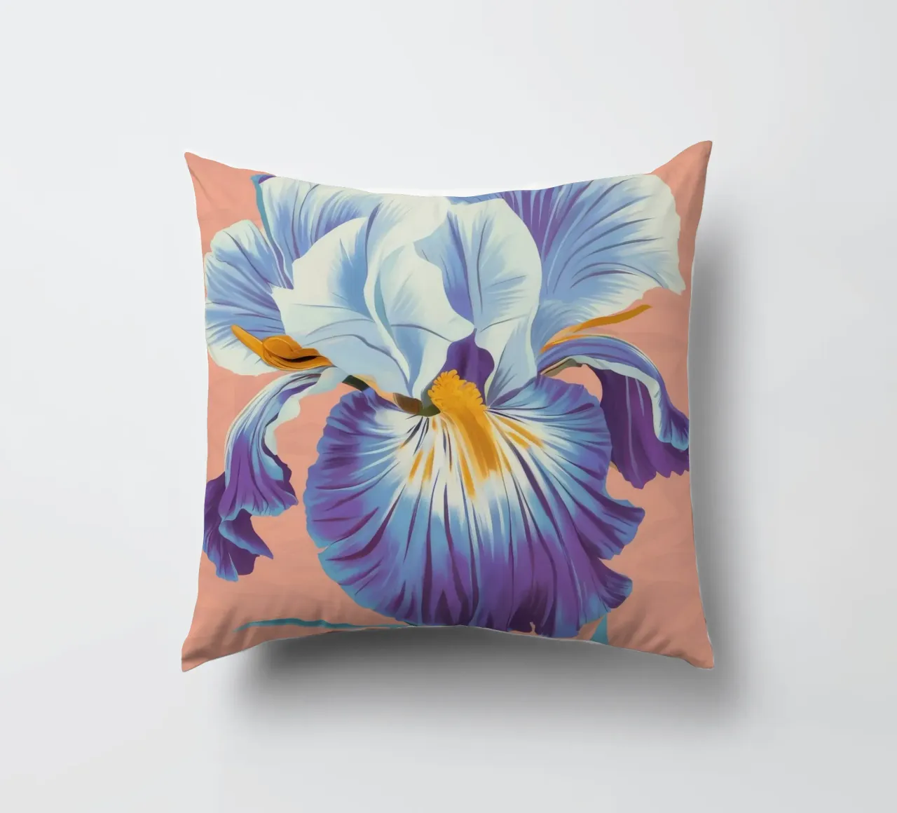 Iris Bloom Majesty cuscino da Lumie Layers